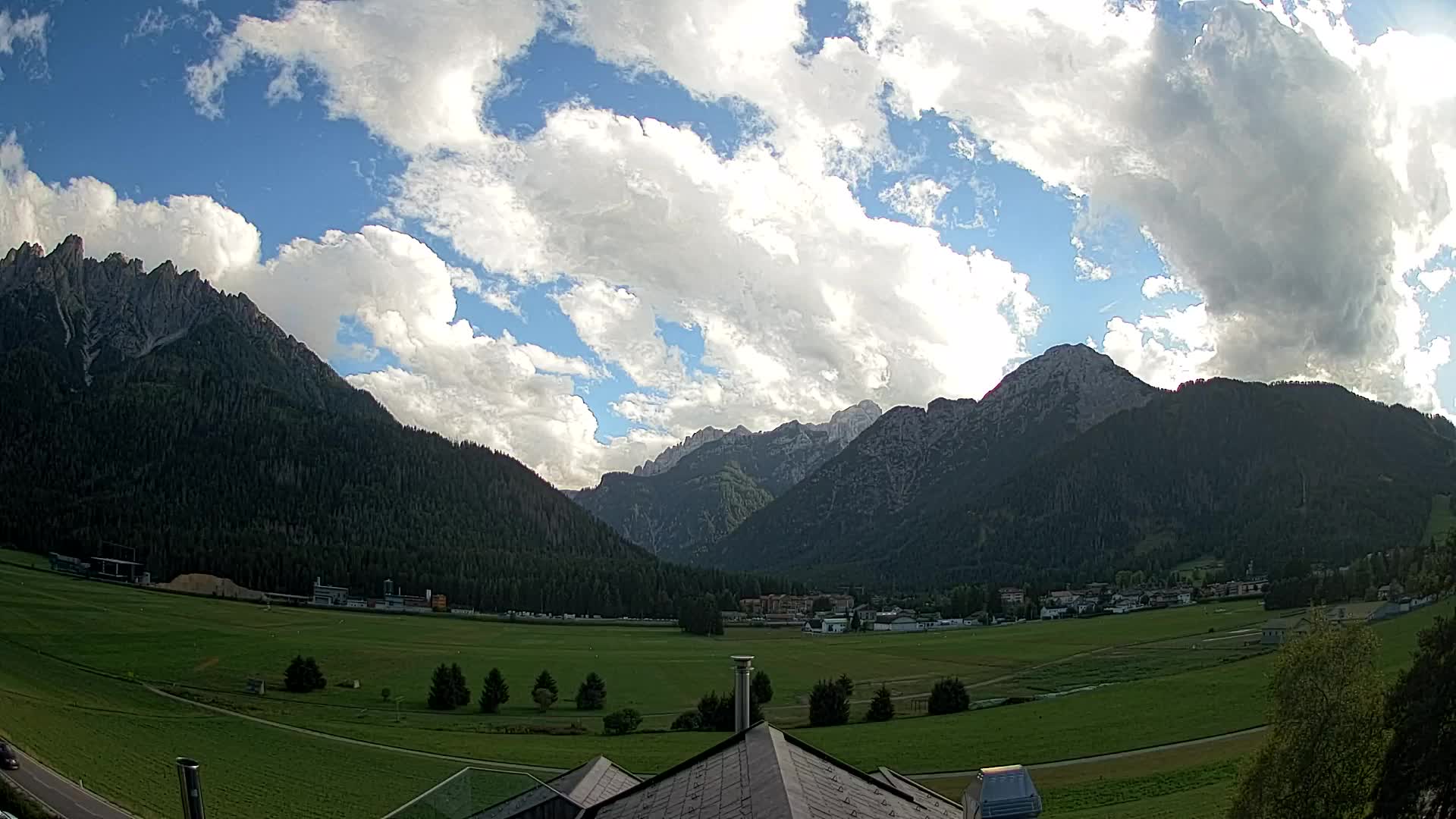Webcam Toblach Dolomiten – Blick vom Hotel Rosengarten