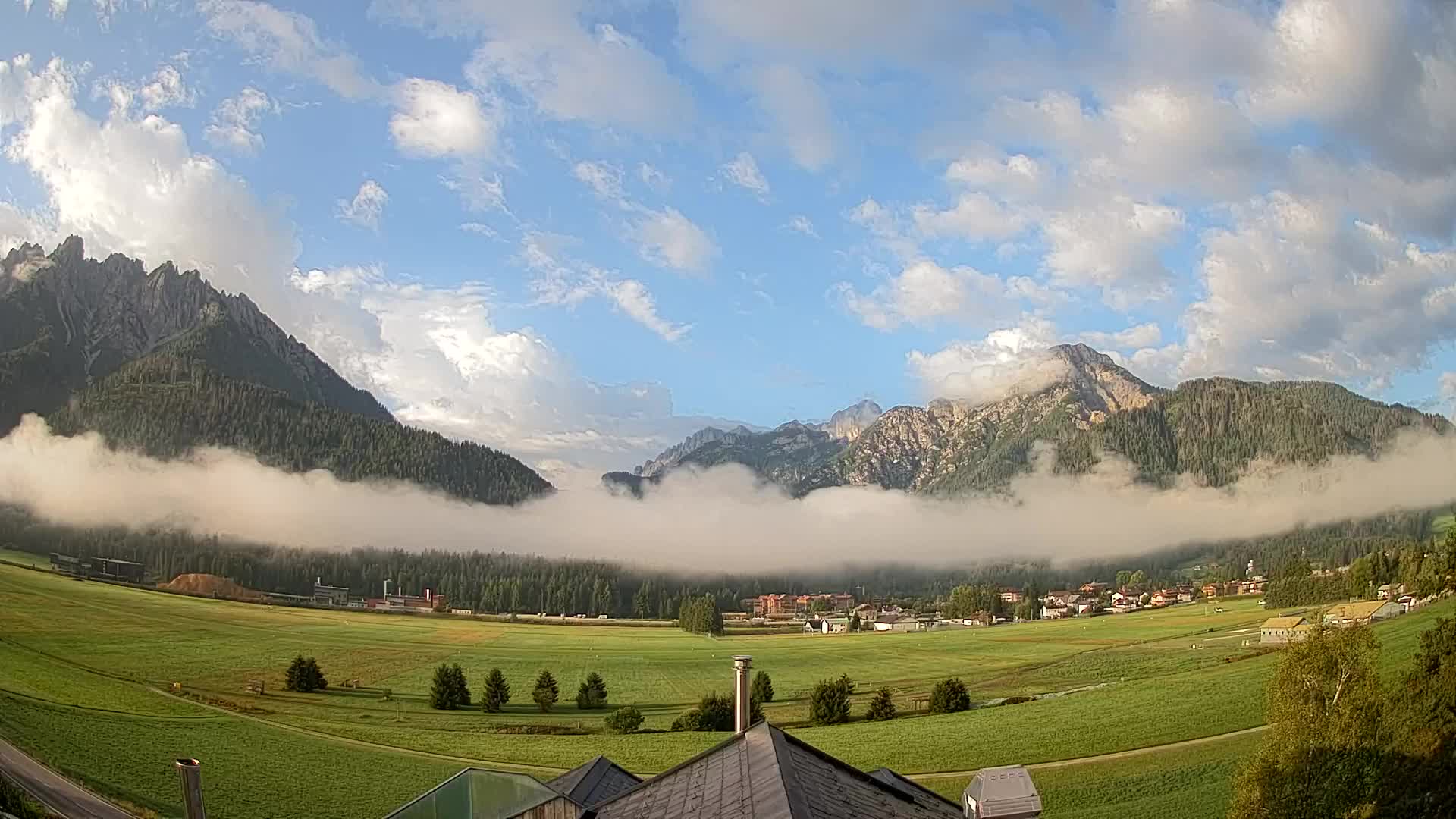 Webcam Toblach Dolomitas – Vista desde el Hotel Rosengarten