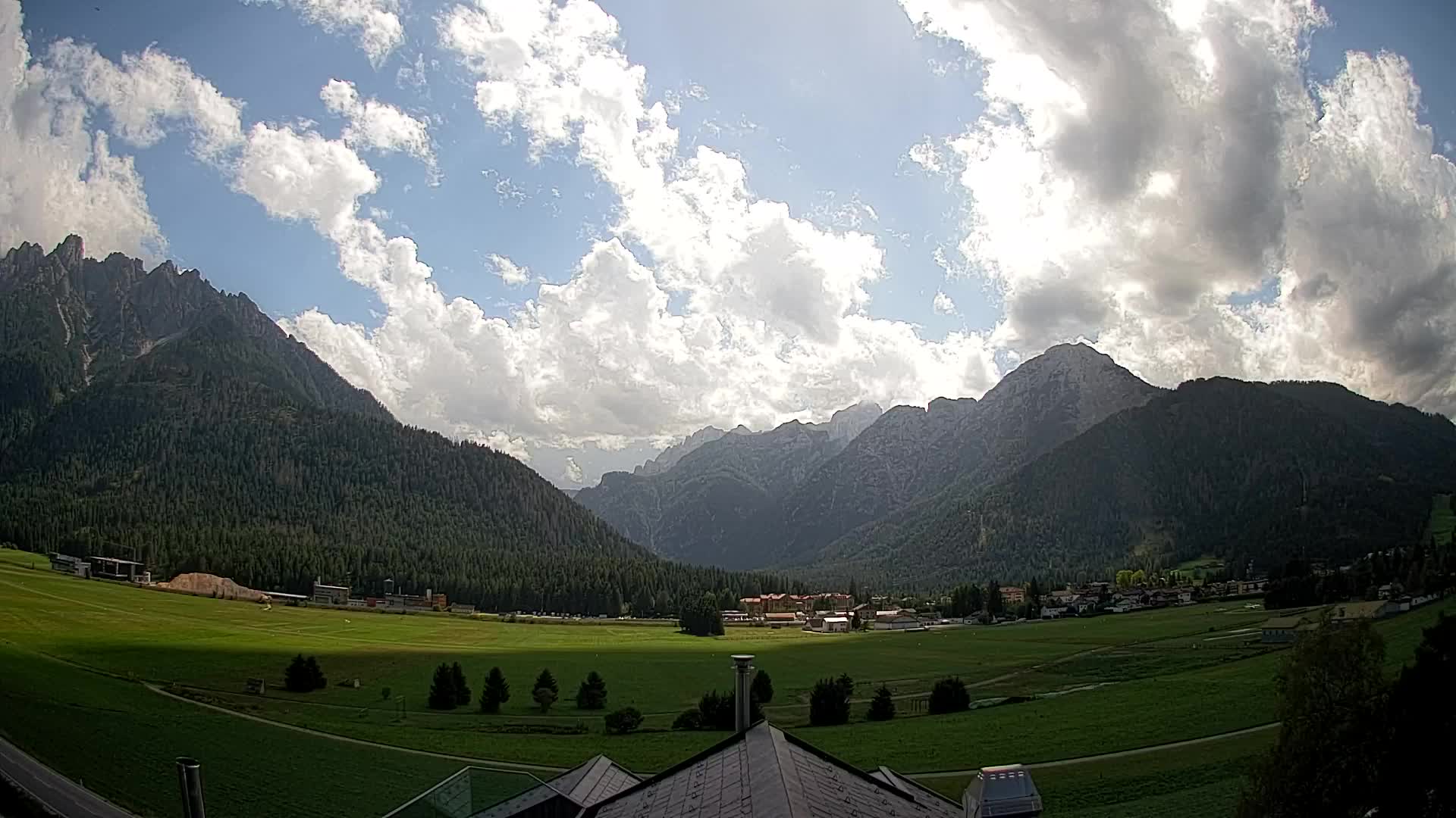 Webcam Toblach Dolomites – Vue depuis l’Hôtel Rosengarten