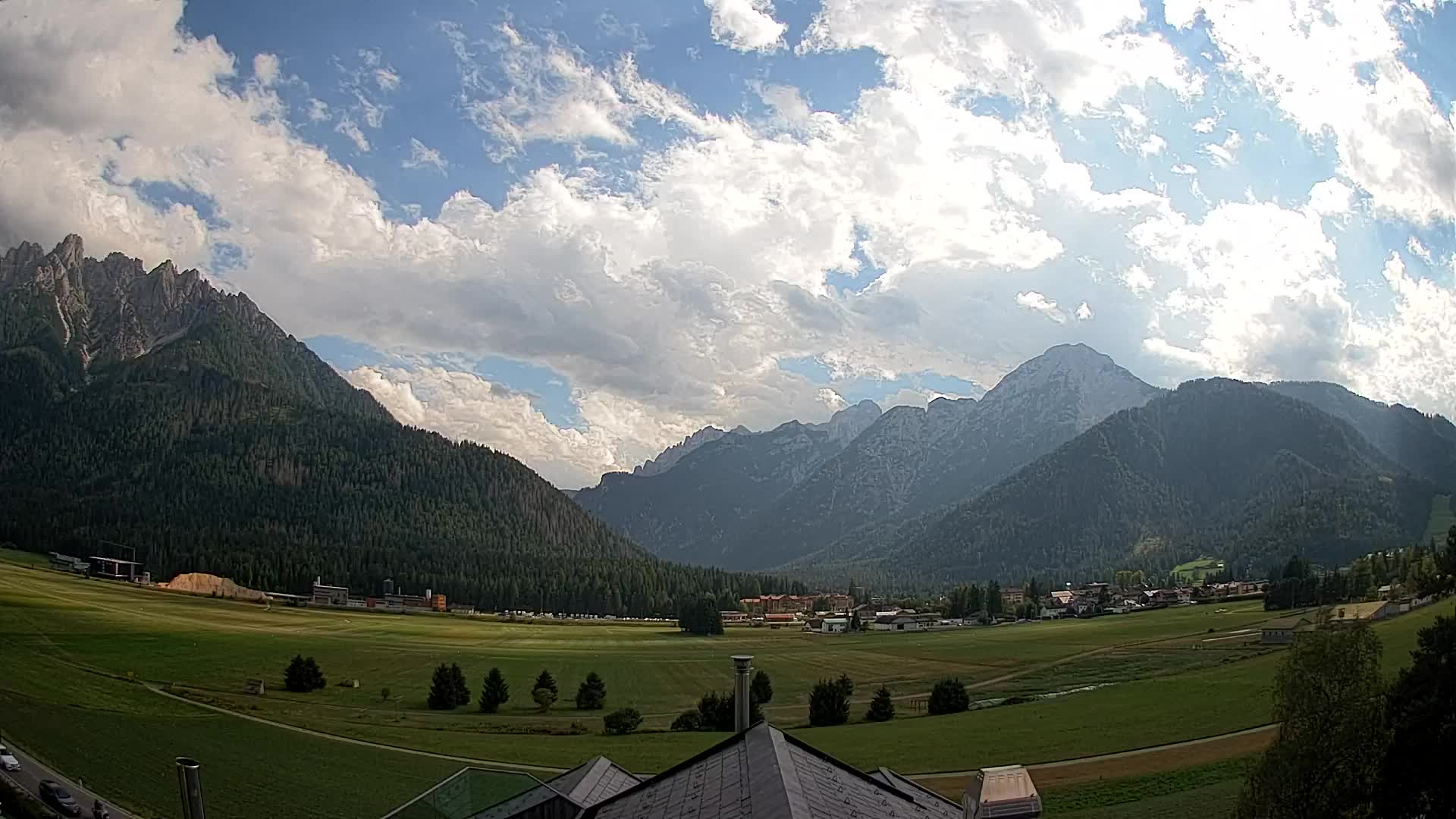 Webcam Toblach Dolomiten – Blick vom Hotel Rosengarten