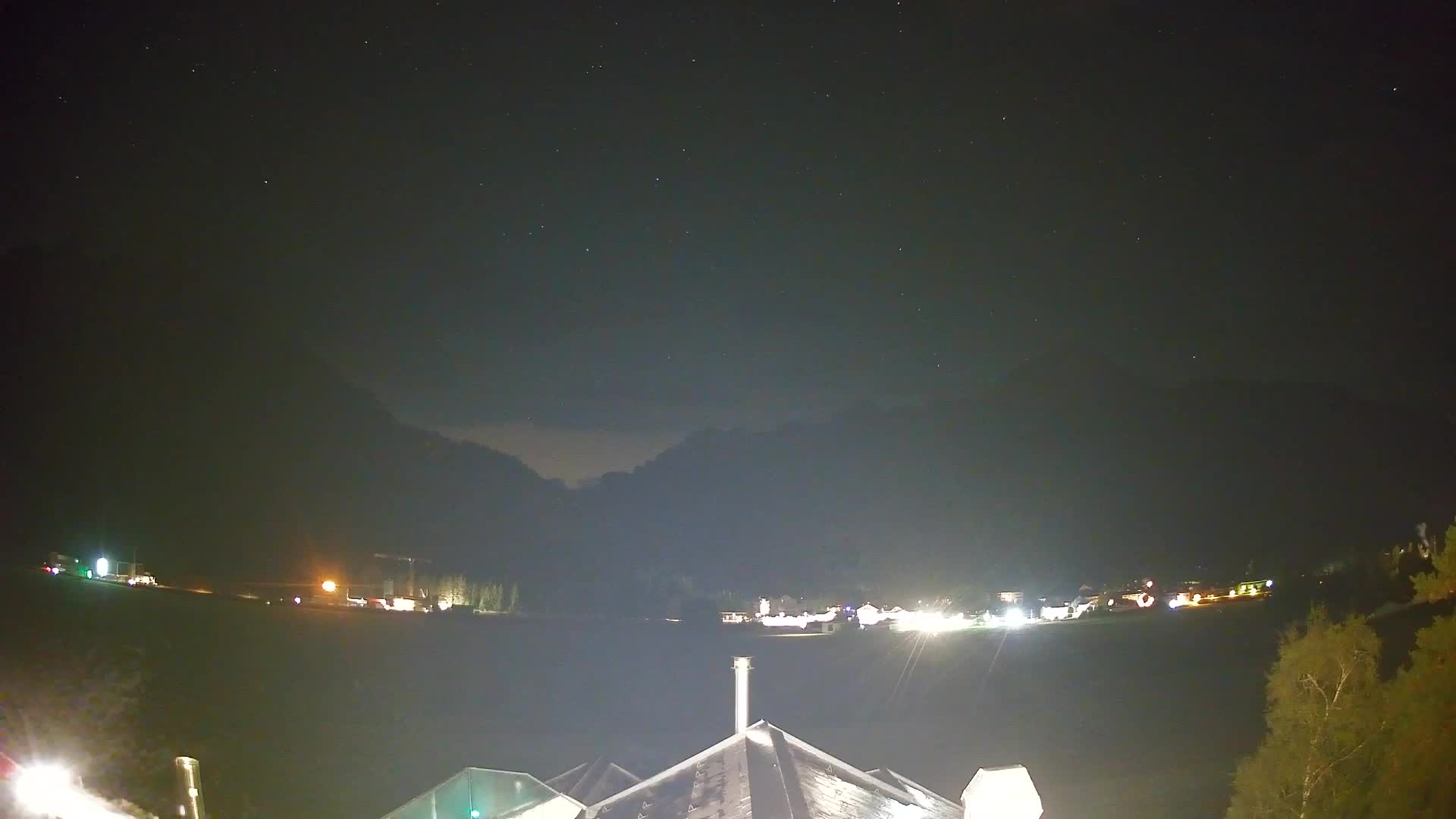 Spletna kamera Toblach Dolomiti – Pogled iz hotela Rosengarten