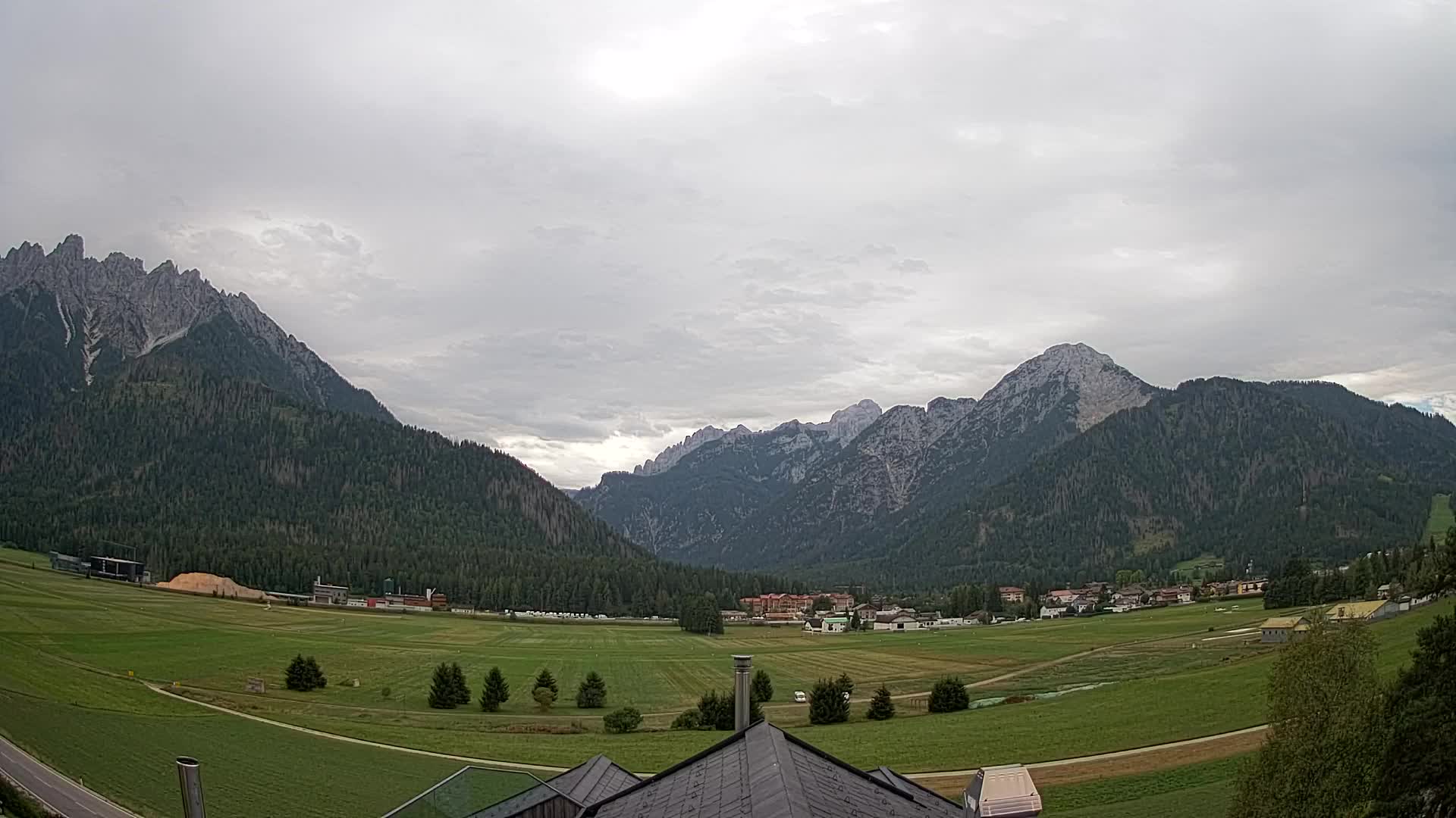 Webcam Dobbiaco Dolomiti – Vista dall’Hotel Rosengarten