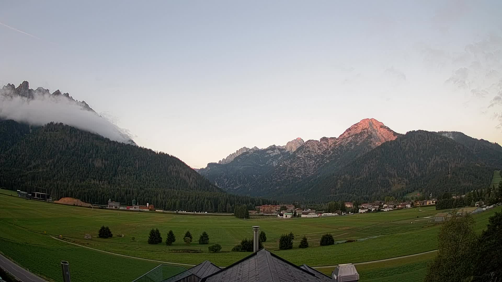 Webcam Toblach Dolomitas – Vista desde el Hotel Rosengarten