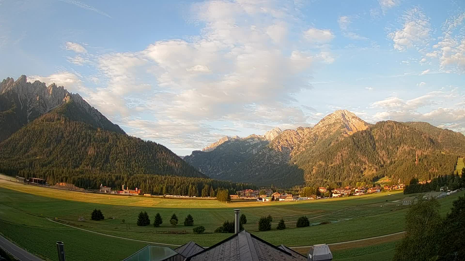 Webcam Toblach Dolomitas – Vista desde el Hotel Rosengarten
