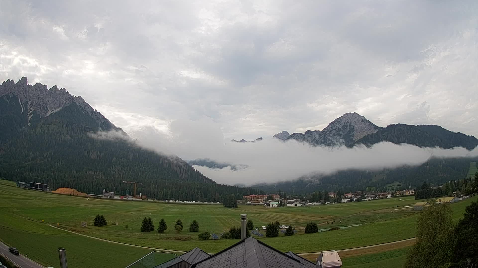 Webcam Toblach Dolomiten – Blick vom Hotel Rosengarten