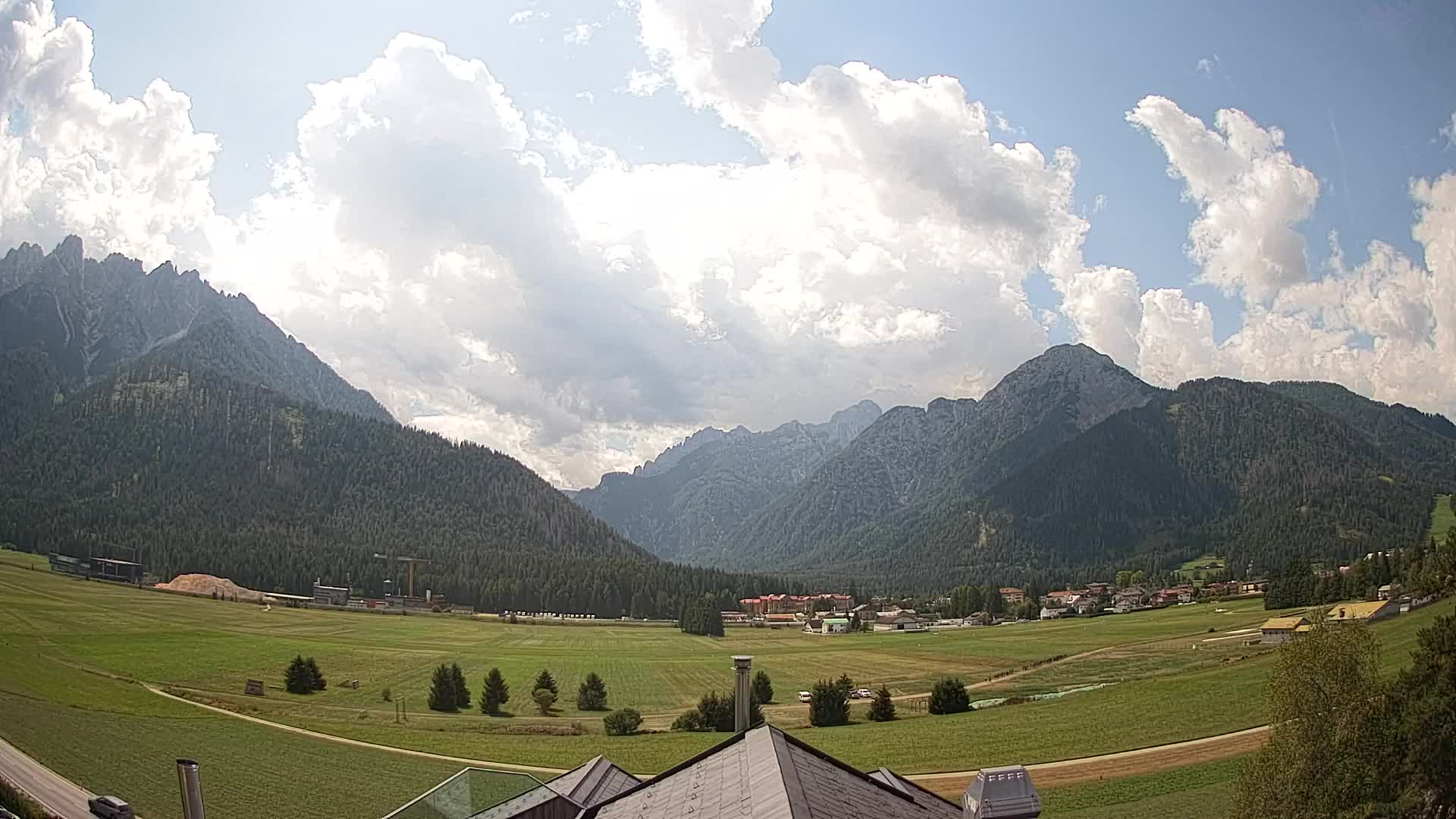 Webcam Toblach Dolomiten – Blick vom Hotel Rosengarten