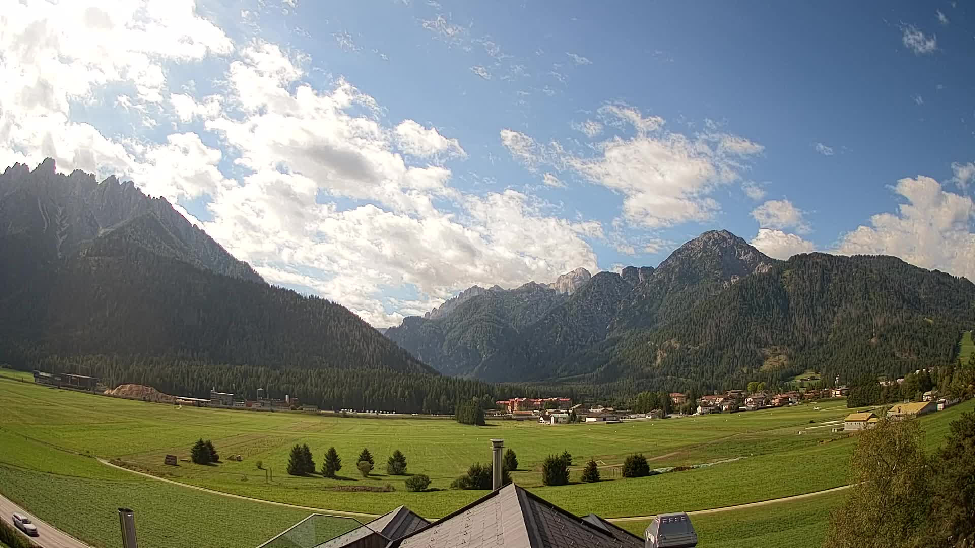 Webcam Toblach Dolomitas – Vista desde el Hotel Rosengarten