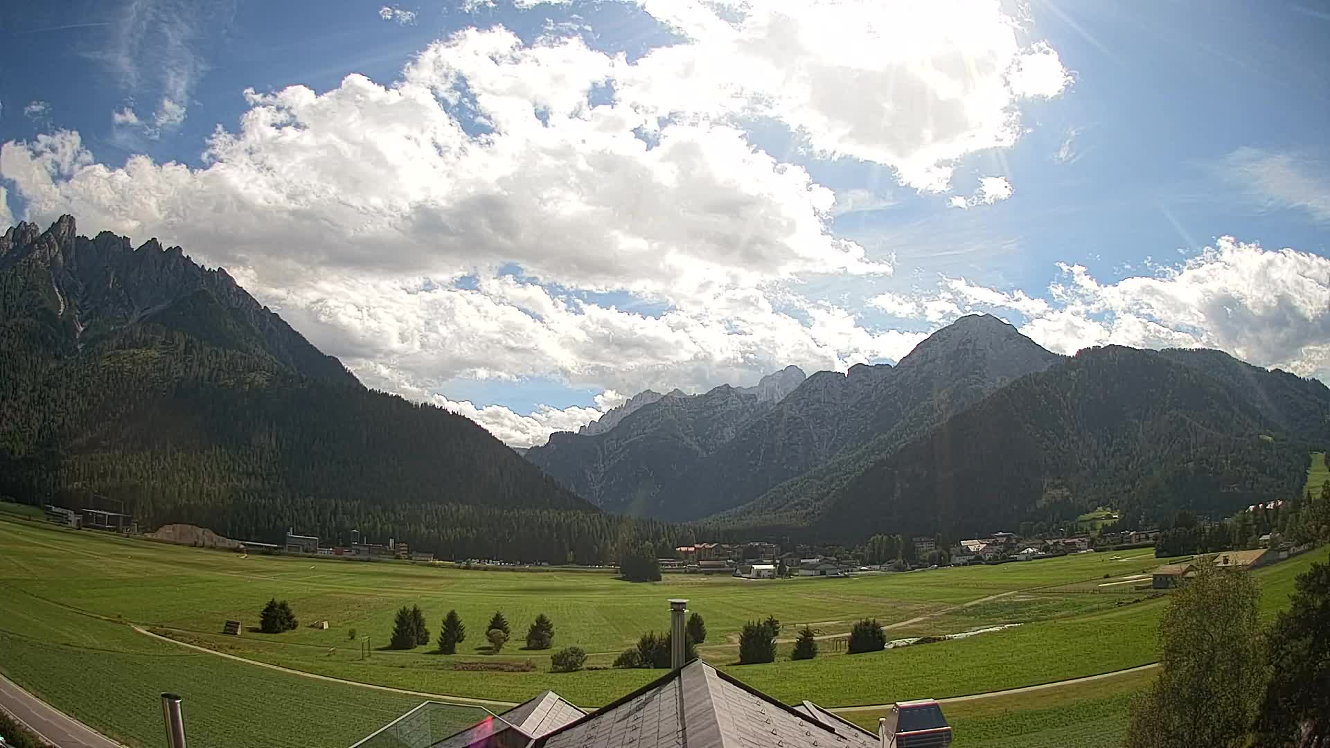 Webcam Toblach Dolomitas – Vista desde el Hotel Rosengarten