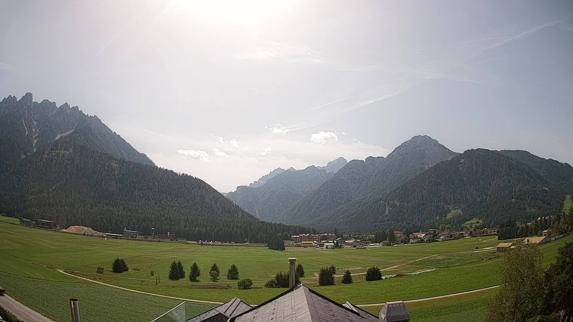Webcam Dobbiaco Dolomiti – Vista dall’Hotel Rosengarten
