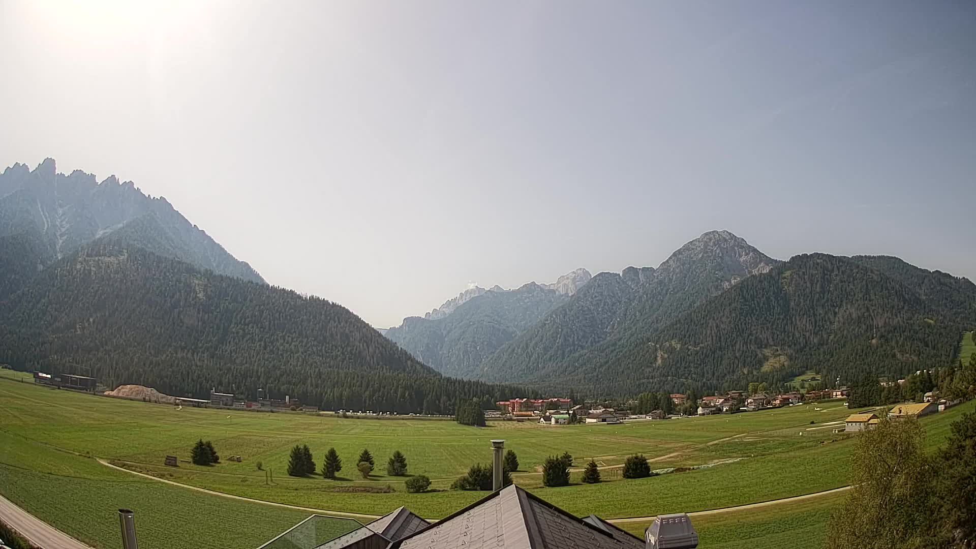 Webcam Toblach Dolomites – Vue depuis l’Hôtel Rosengarten