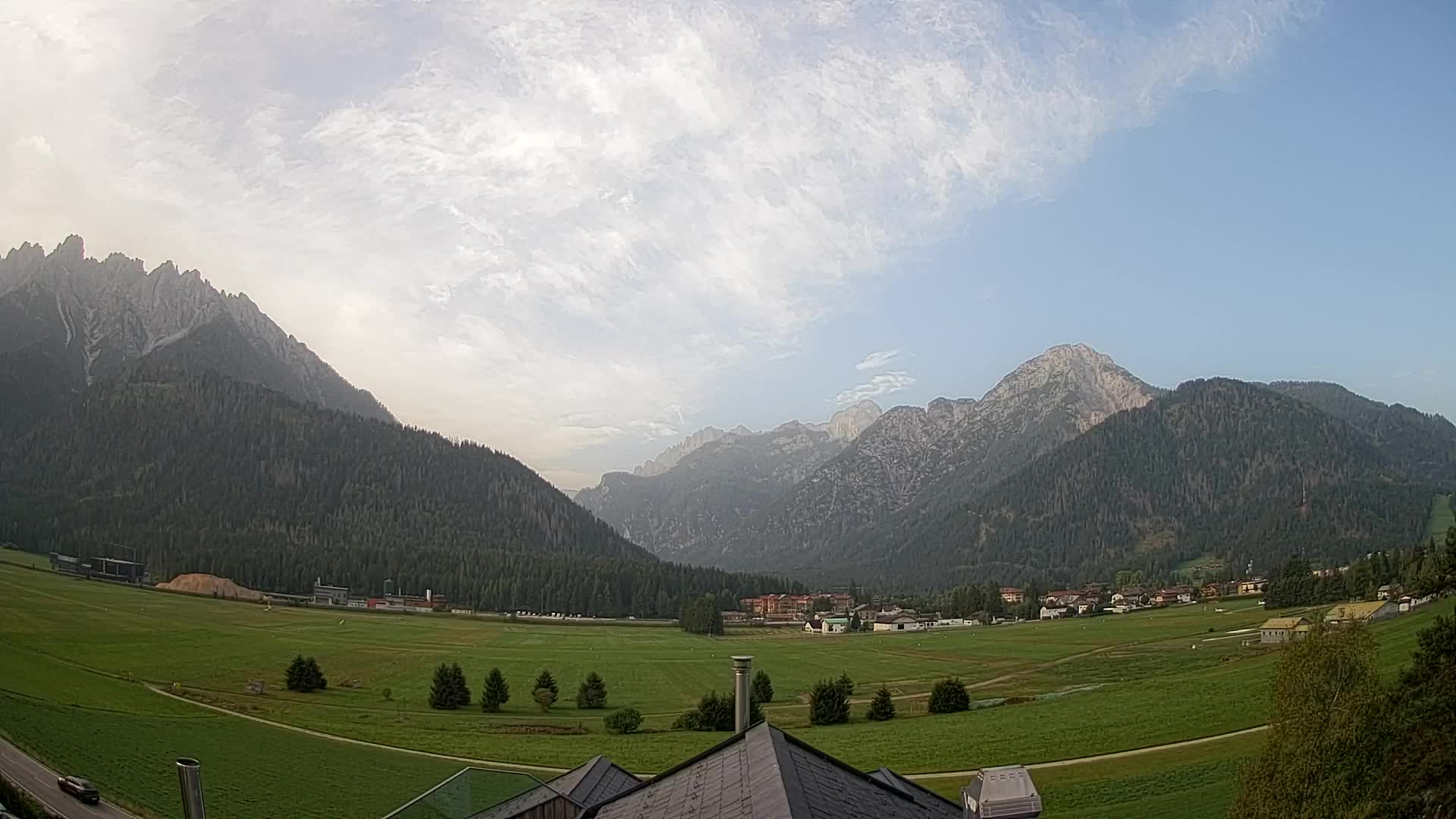 Webcam Toblach Dolomites – Vue depuis l’Hôtel Rosengarten