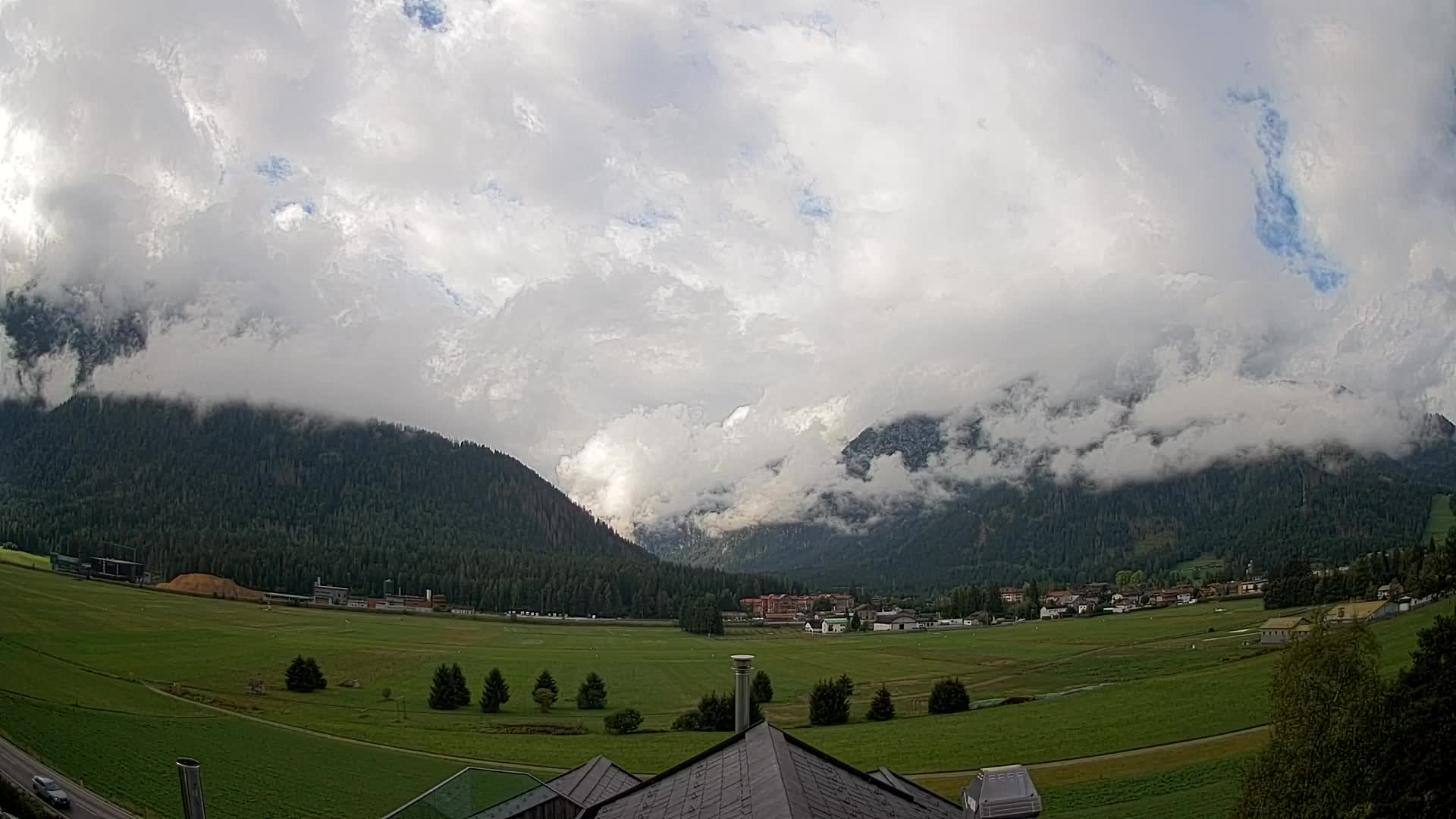 Webcam Toblach Dolomiten – Blick vom Hotel Rosengarten