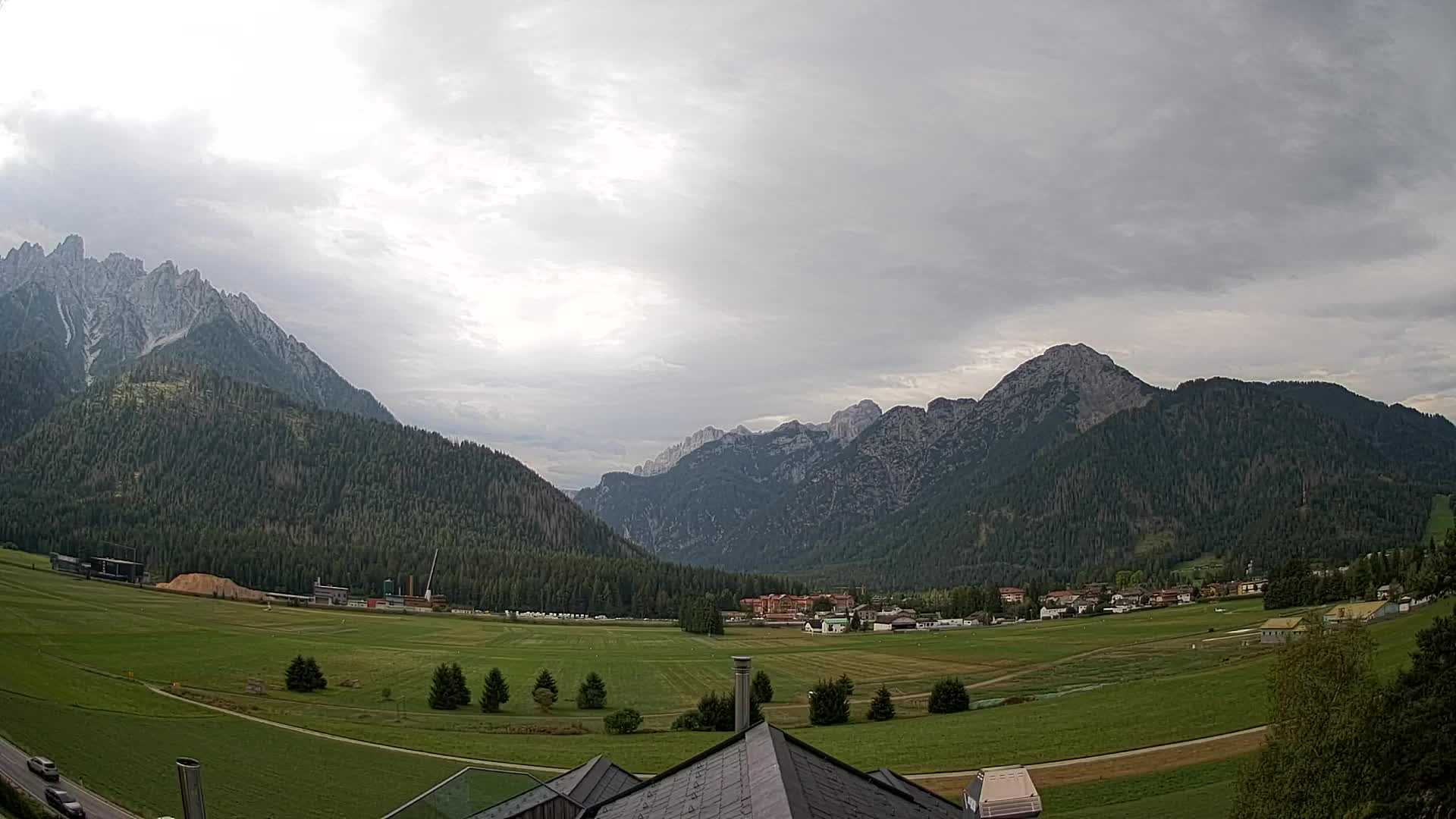 Webcam Toblach Dolomiten – Blick vom Hotel Rosengarten