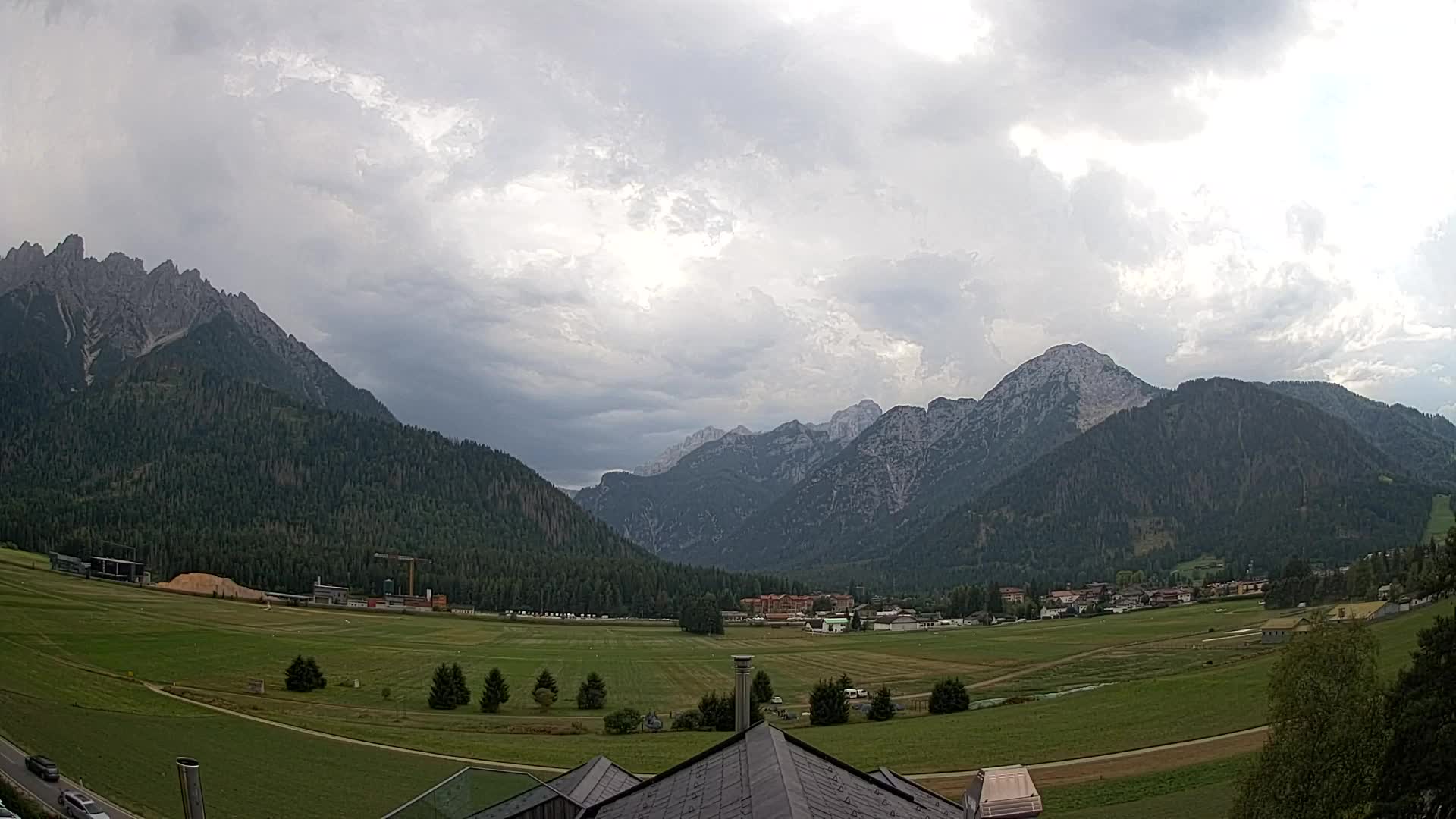 Webcam Toblach Dolomites – Vue depuis l’Hôtel Rosengarten