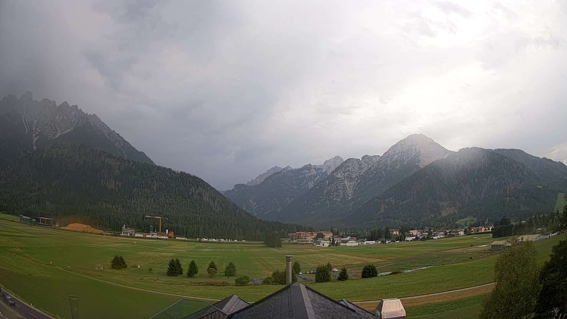 Webcam Toblach Dolomitas – Vista desde el Hotel Rosengarten