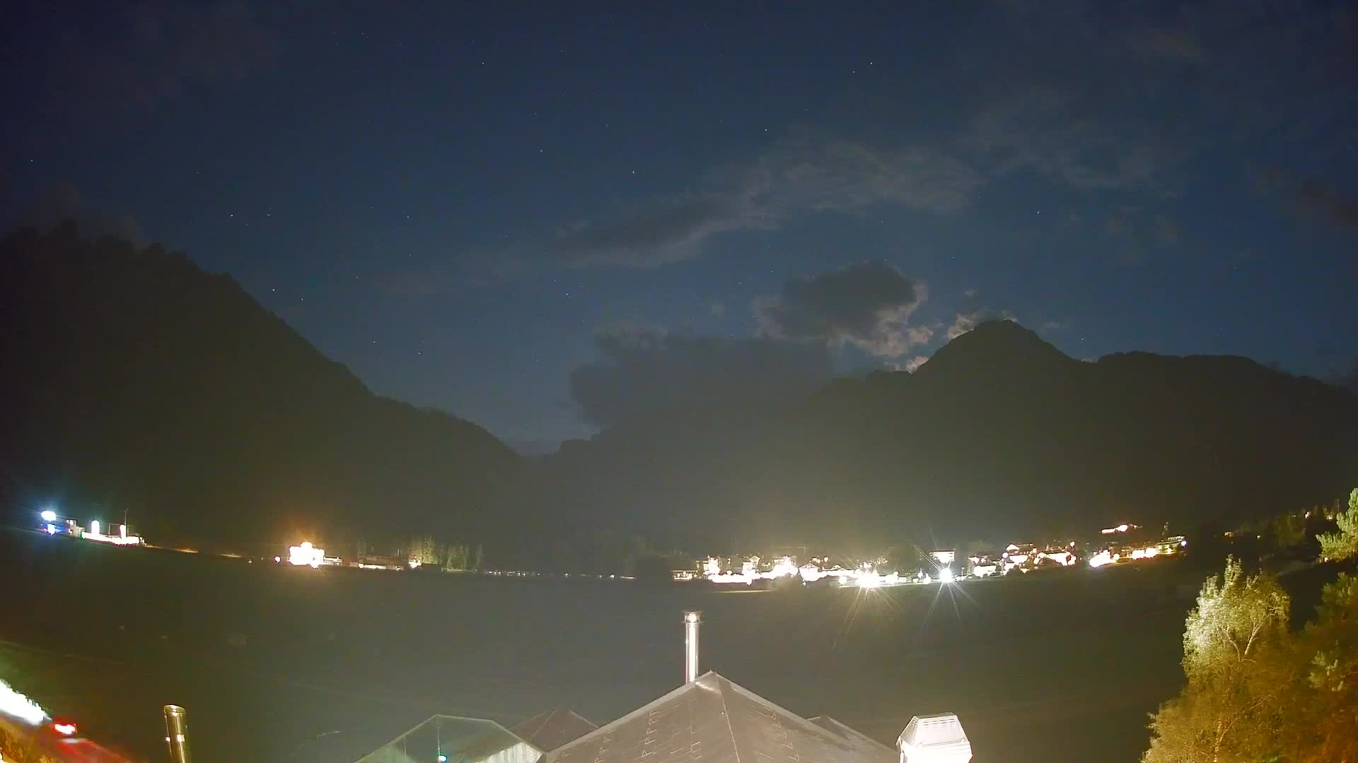 Webcam Toblach Dolomites – View from Hotel Rosengarten