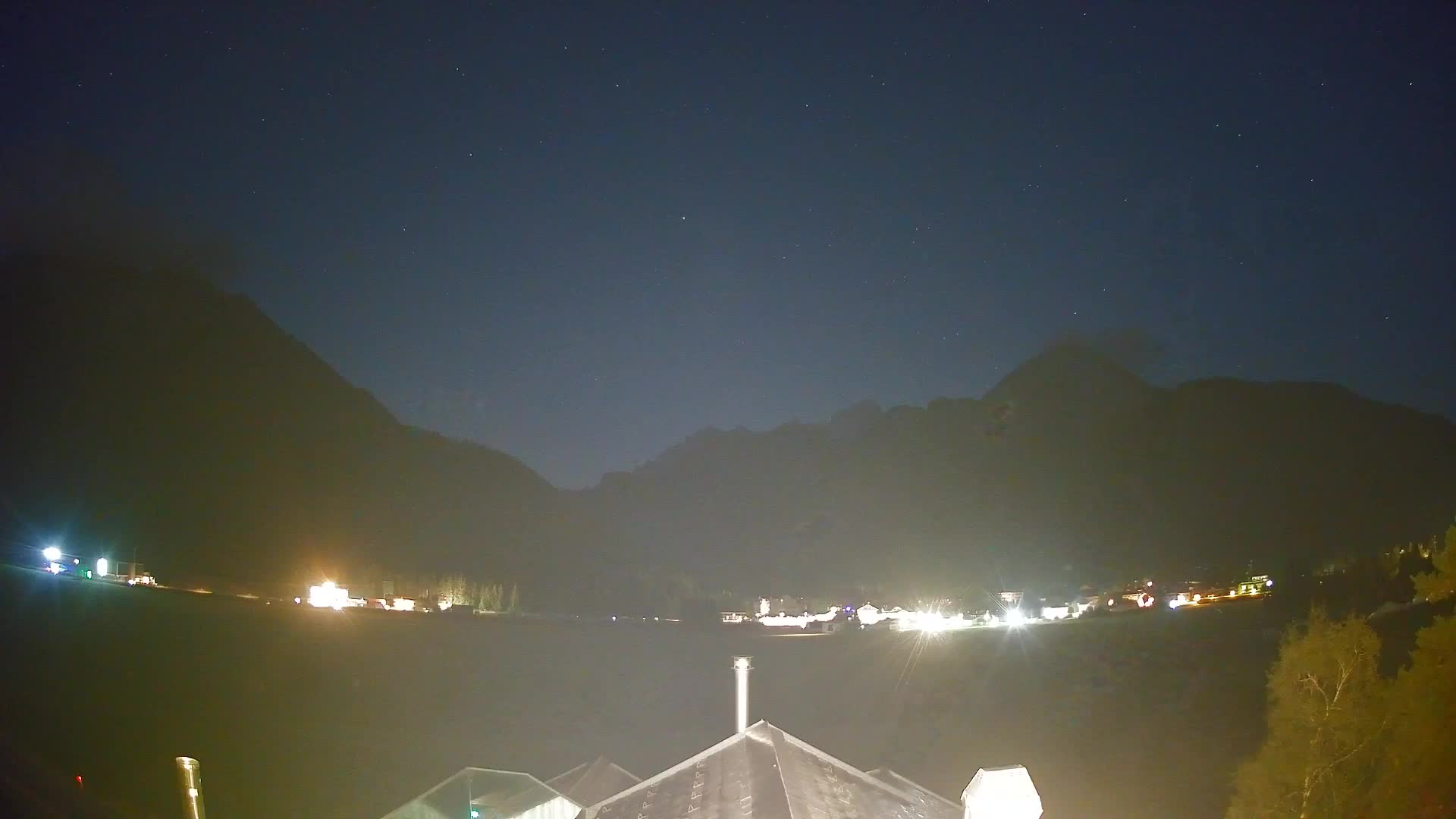 Webcam Toblach Dolomites – View from Hotel Rosengarten