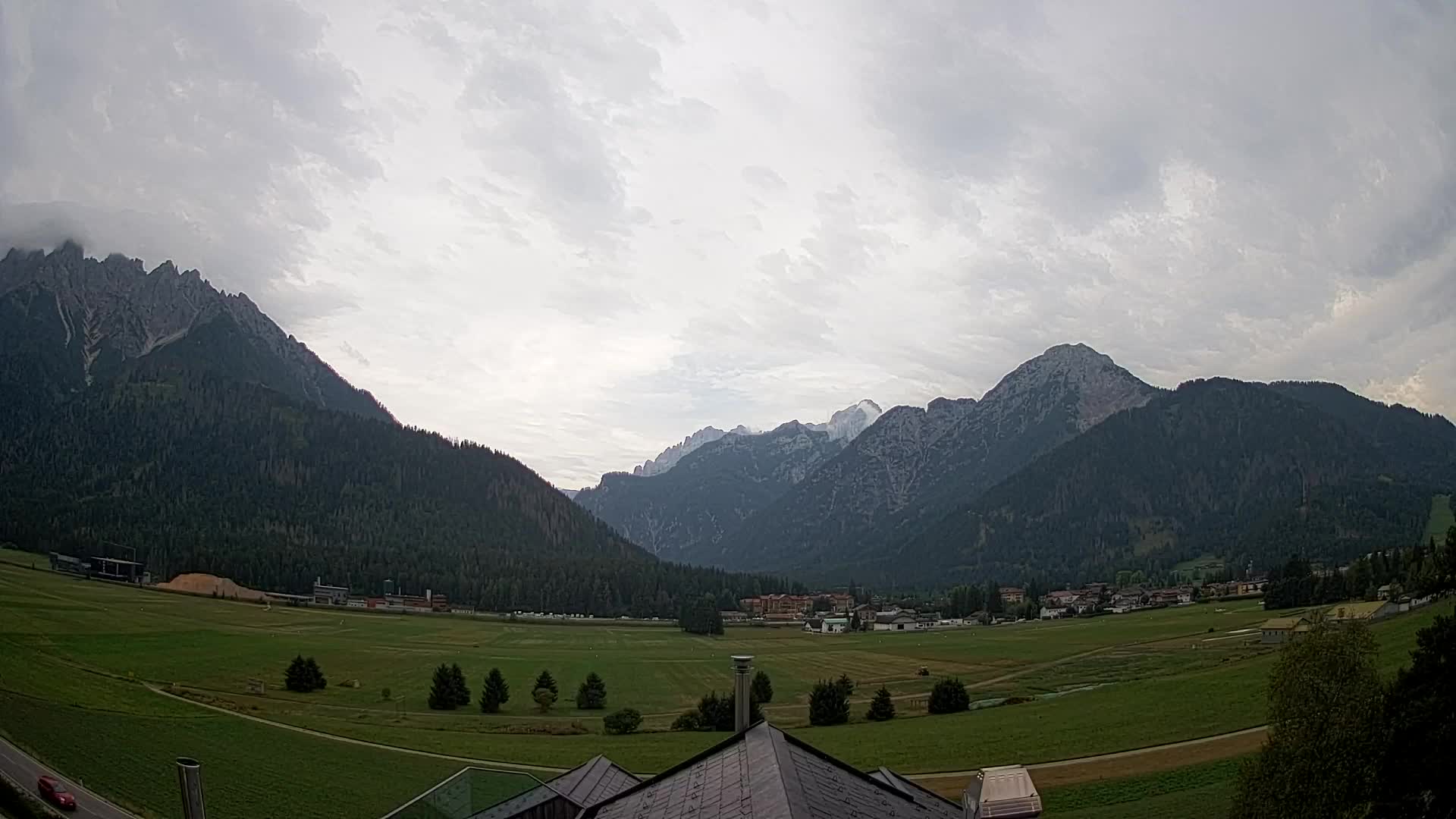 Webcam Toblach Dolomiten – Blick vom Hotel Rosengarten
