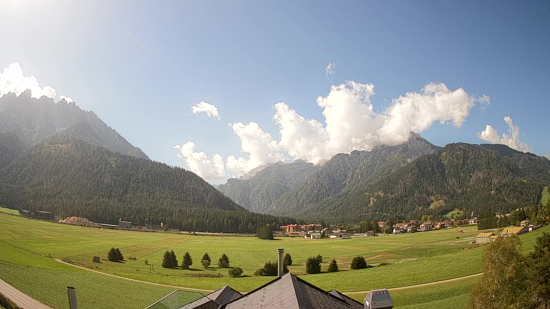 Webcam Toblach Dolomitas – Vista desde el Hotel Rosengarten