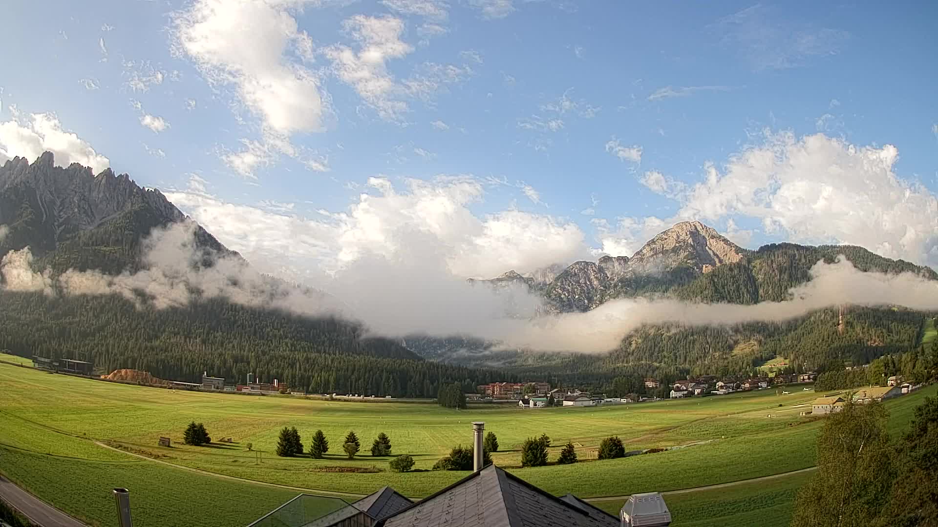Webcam Toblach Dolomites – Vue depuis l’Hôtel Rosengarten