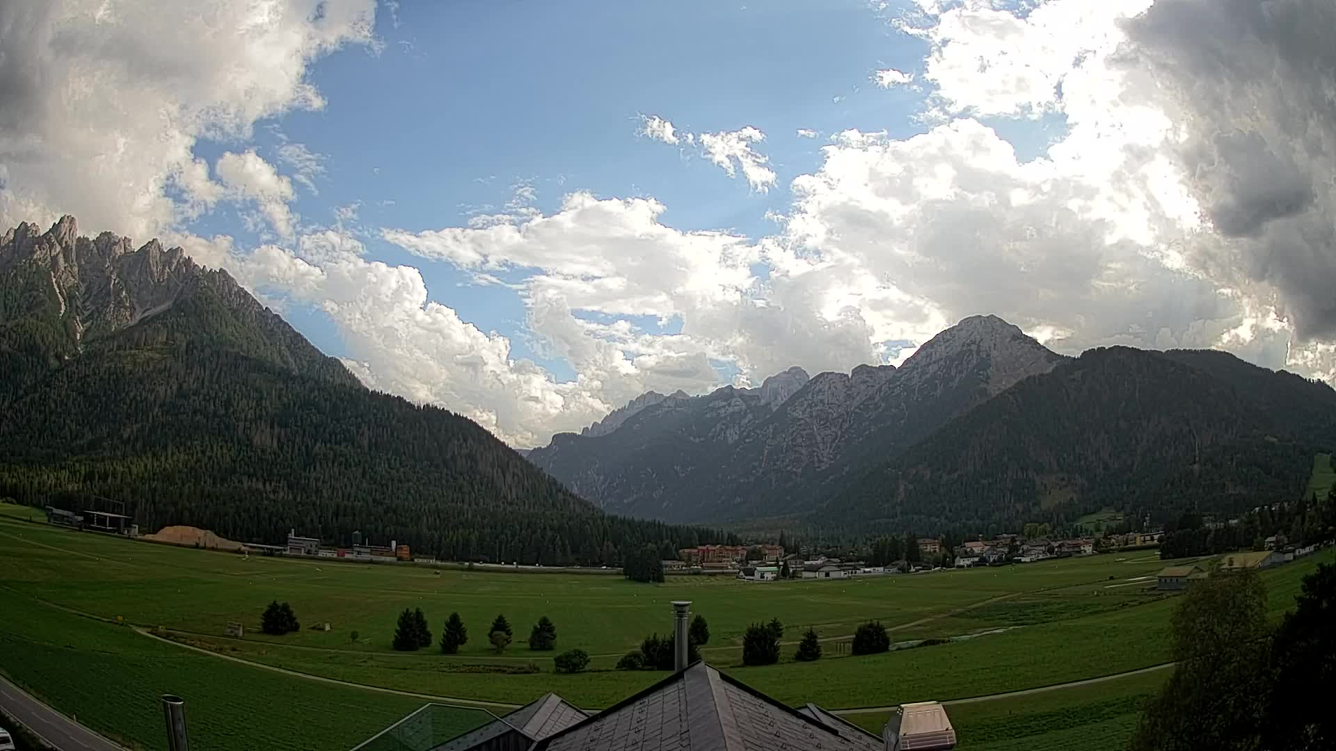 Webcam Toblach Dolomiten – Blick vom Hotel Rosengarten