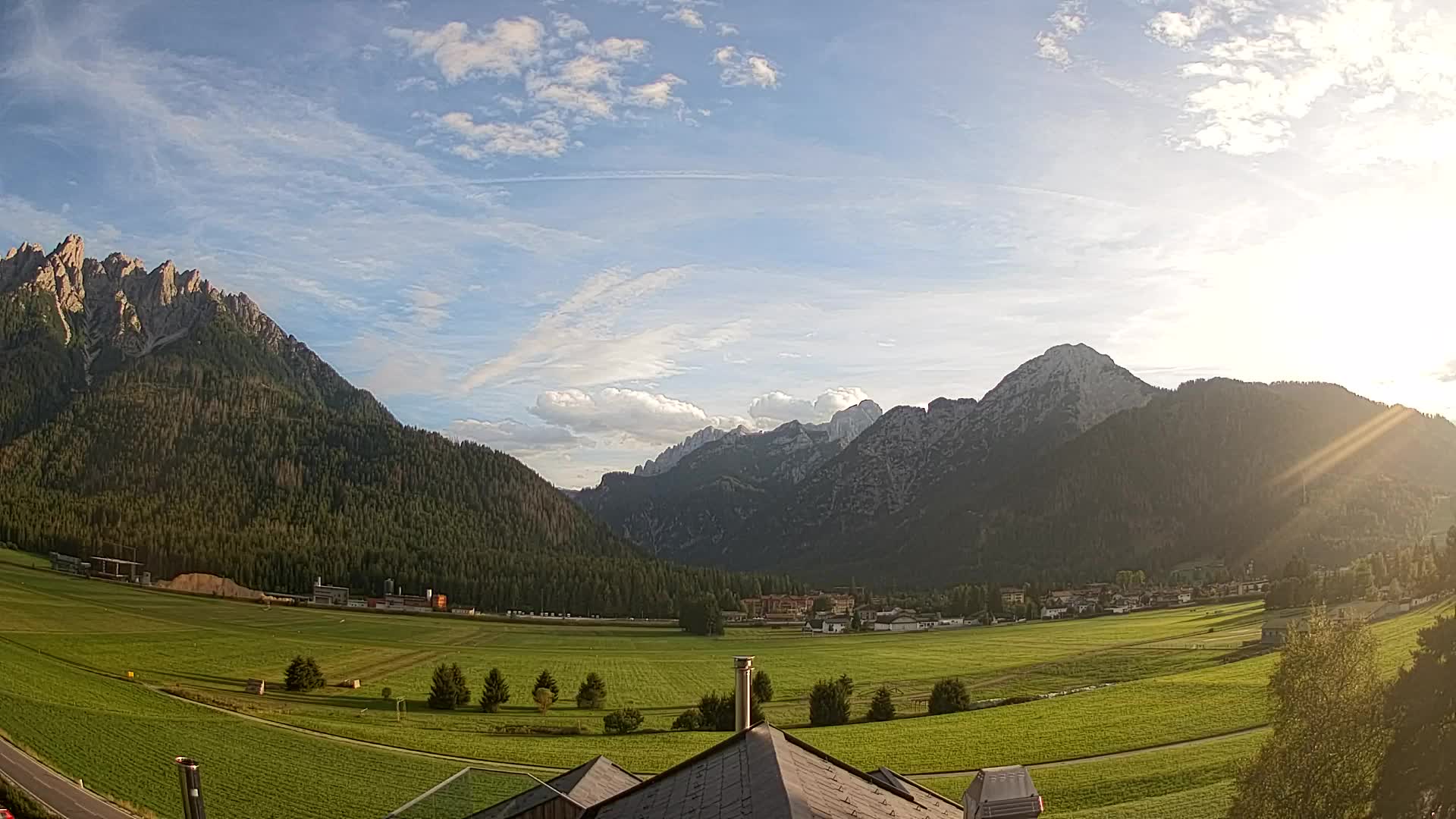 Webcam Toblach Dolomites – Vue depuis l’Hôtel Rosengarten