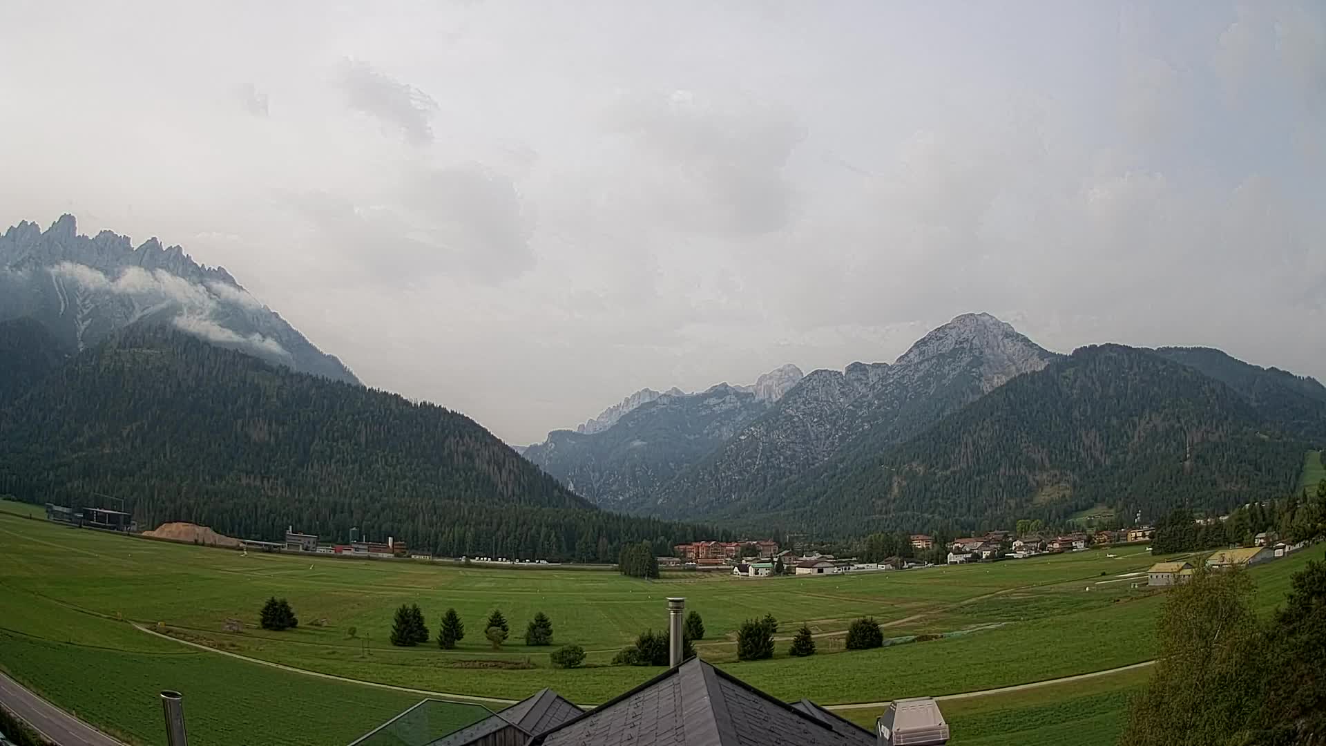Webcam Toblach Dolomiten – Blick vom Hotel Rosengarten