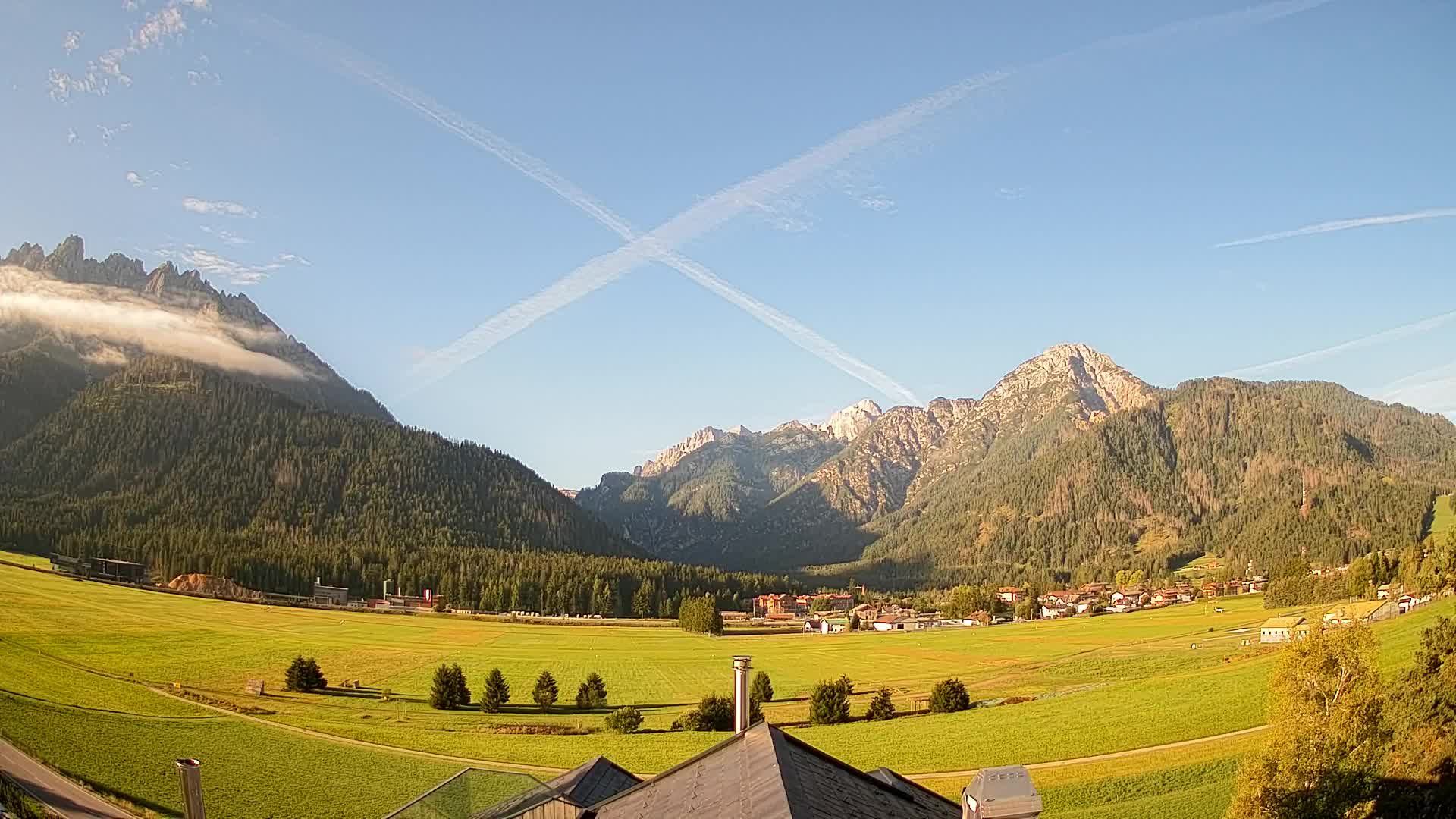 Webcam Toblach Dolomites – Vue depuis l’Hôtel Rosengarten