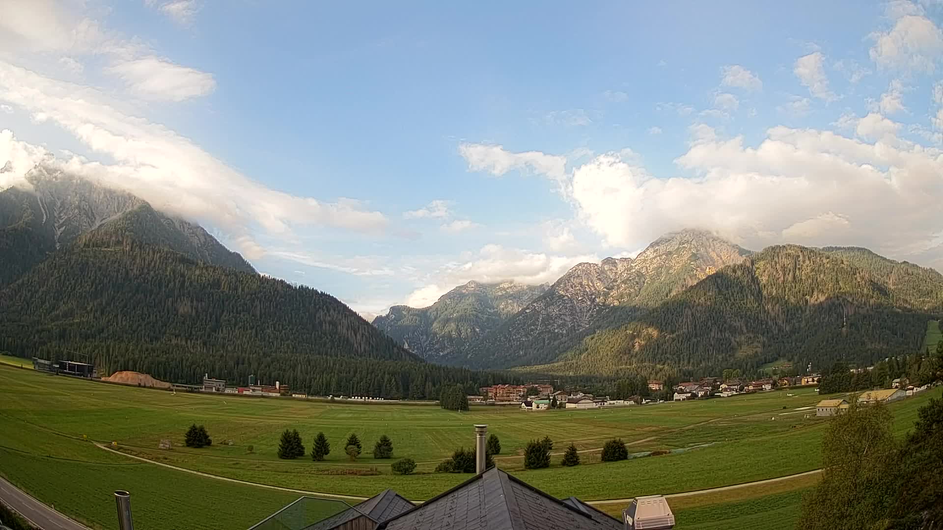Webcam Toblach Dolomites – Vue depuis l’Hôtel Rosengarten