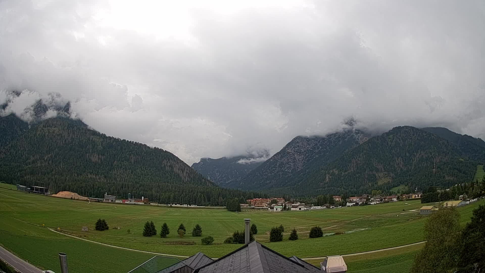 Webcam Toblach Dolomitas – Vista desde el Hotel Rosengarten