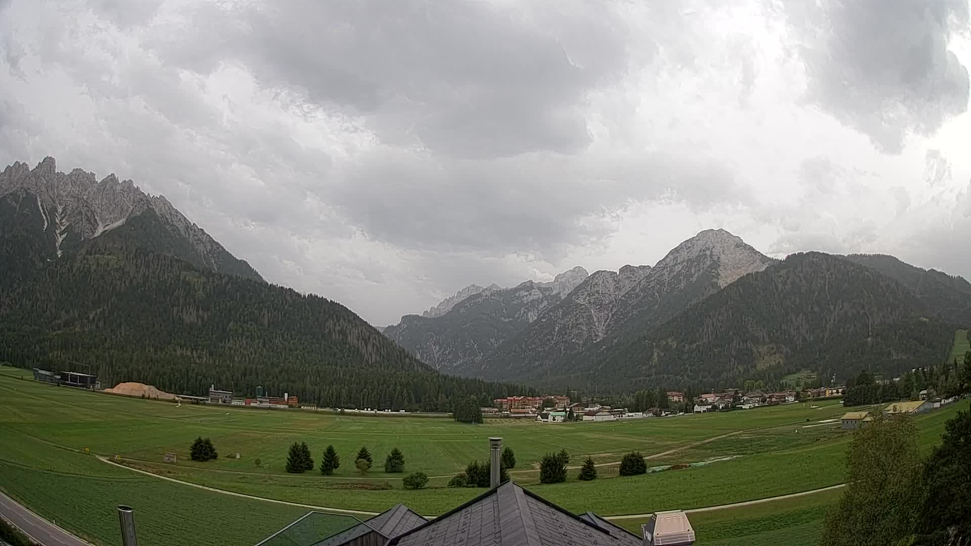 Webcam Toblach Dolomites – Vue depuis l’Hôtel Rosengarten