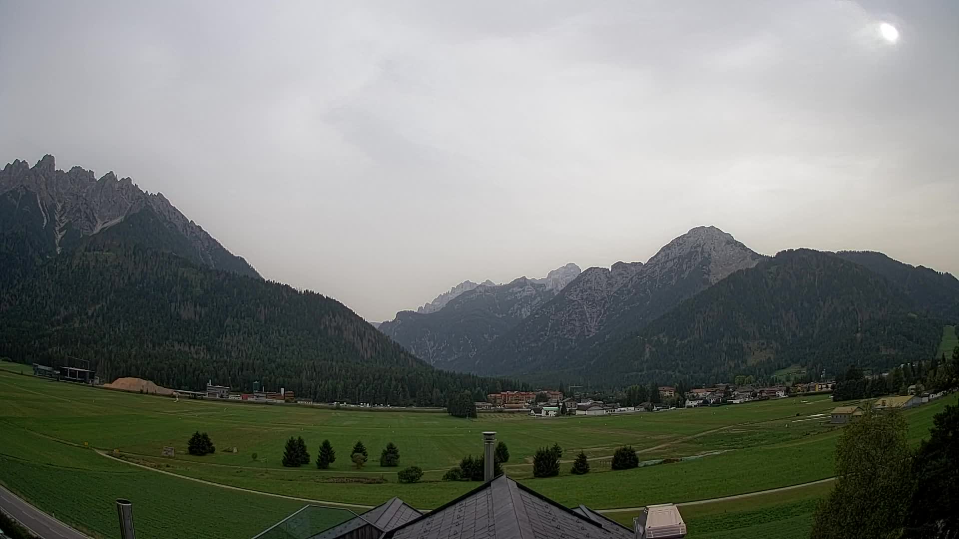 Webcam Toblach Dolomites – Vue depuis l’Hôtel Rosengarten