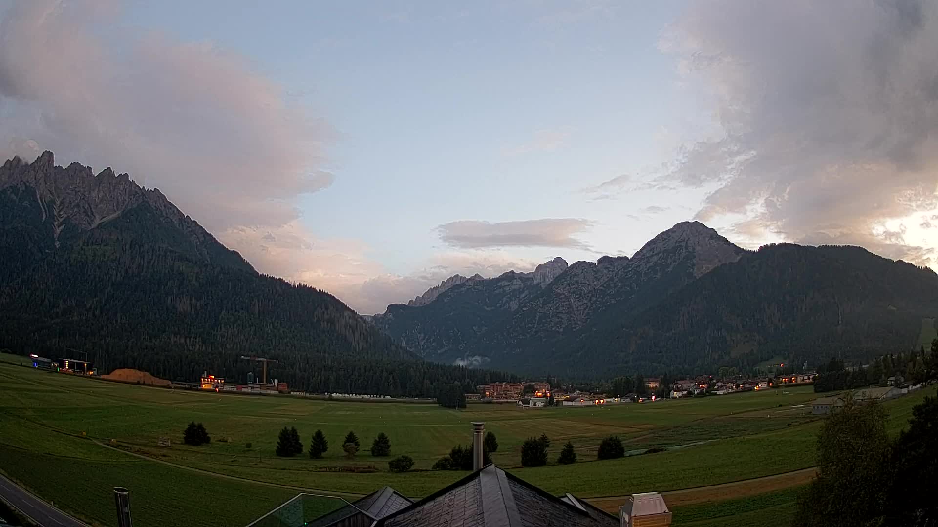 Webcam Toblach Dolomiten – Blick vom Hotel Rosengarten