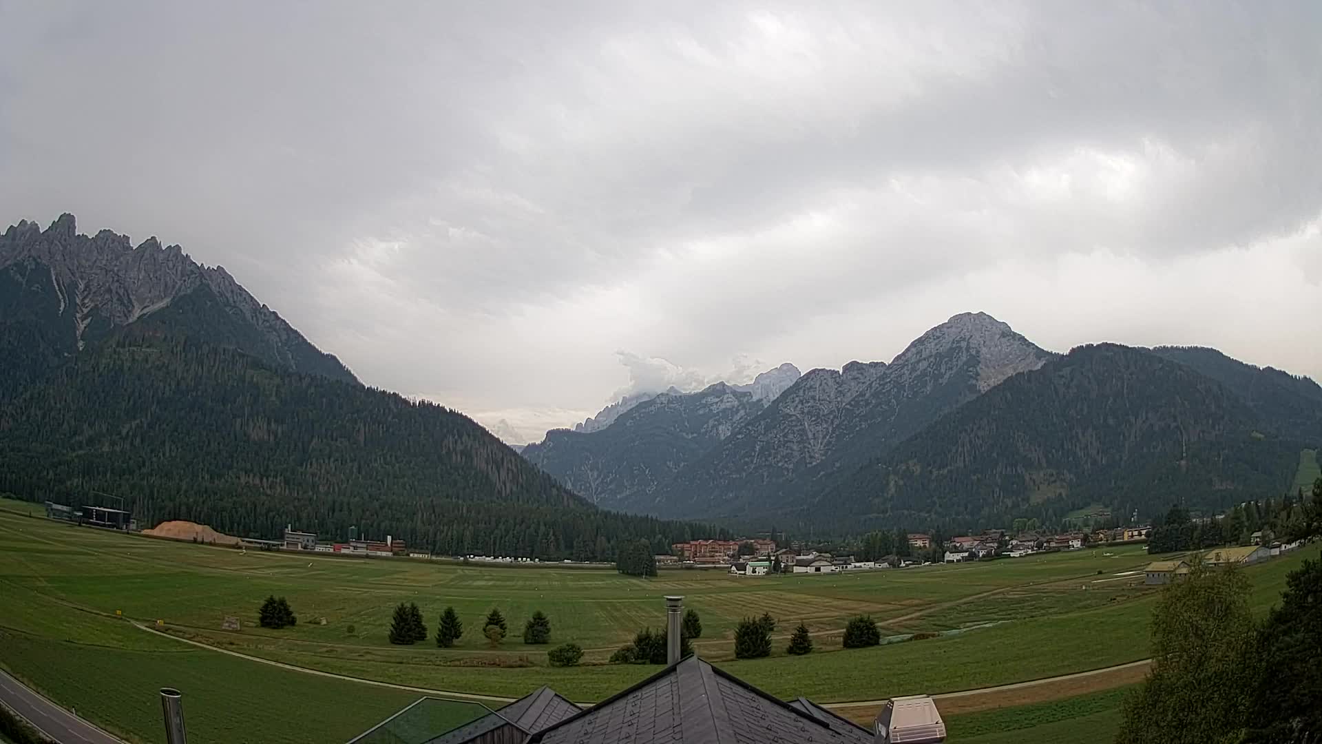 Webcam Toblach Dolomiten – Blick vom Hotel Rosengarten
