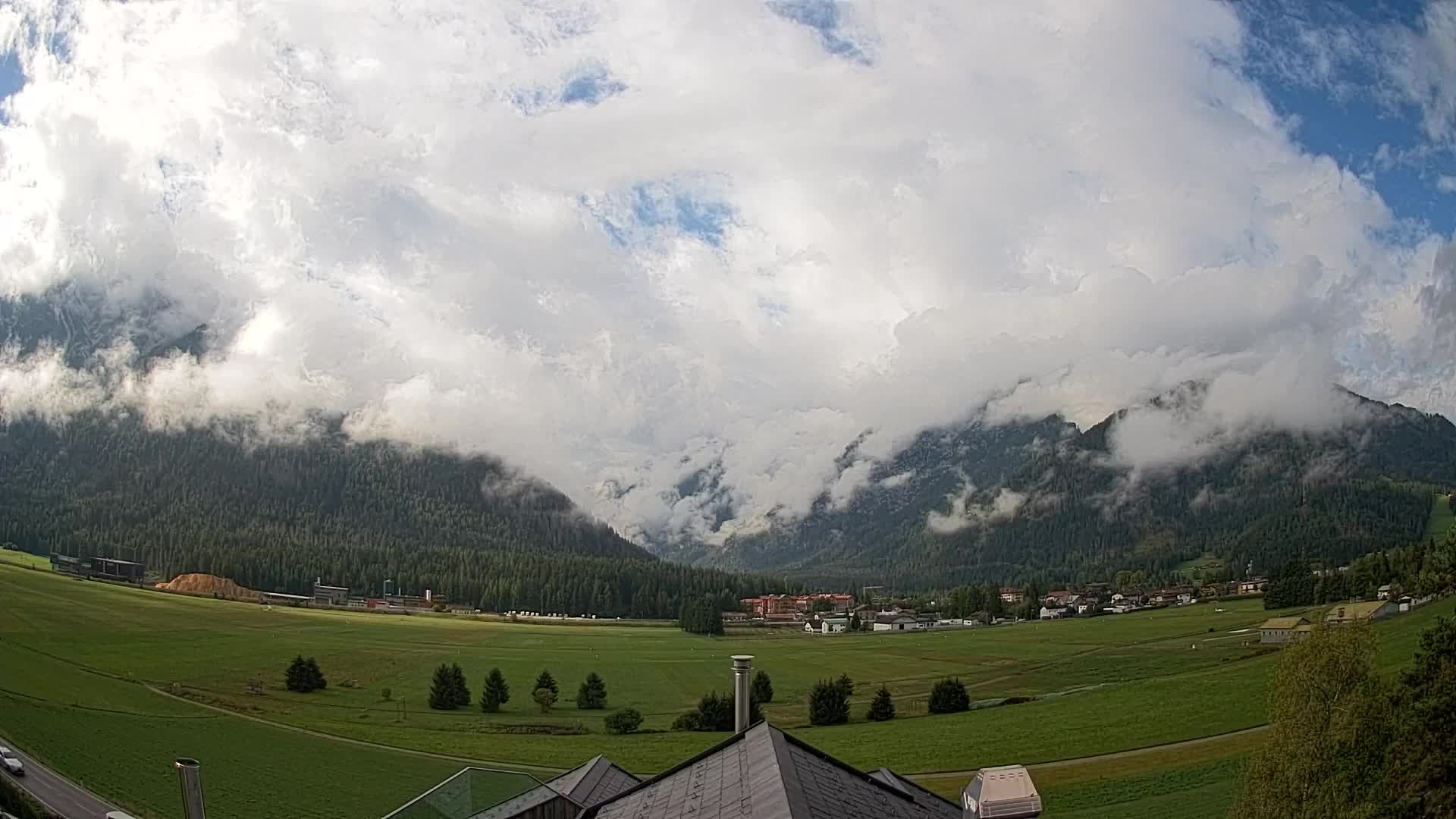 Webcam Dobbiaco Dolomiti – Vista dall’Hotel Rosengarten
