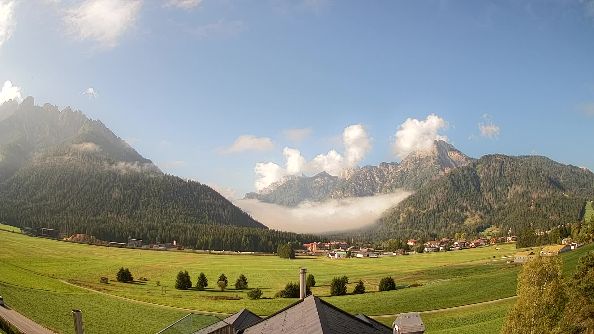 Webcam Toblach Dolomitas – Vista desde el Hotel Rosengarten