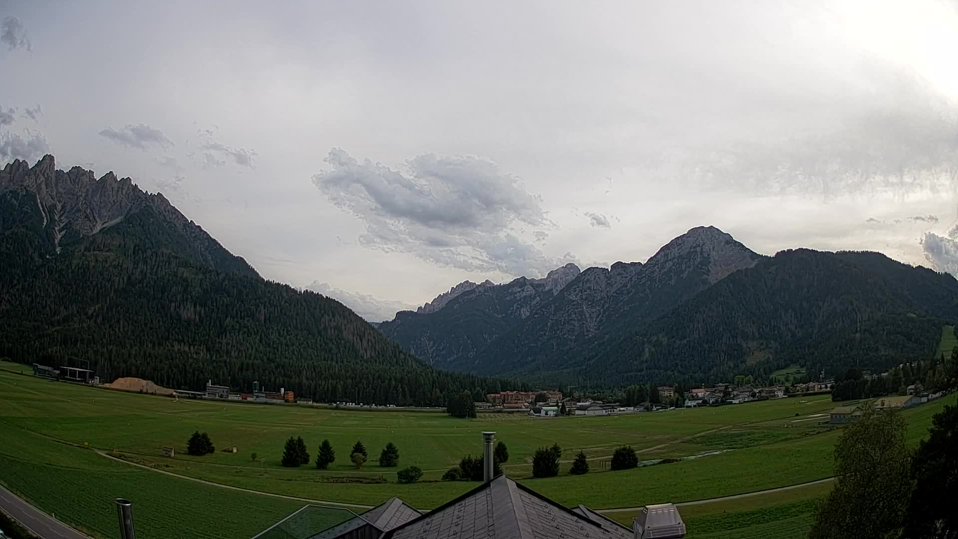 Webcam Toblach Dolomiten – Blick vom Hotel Rosengarten