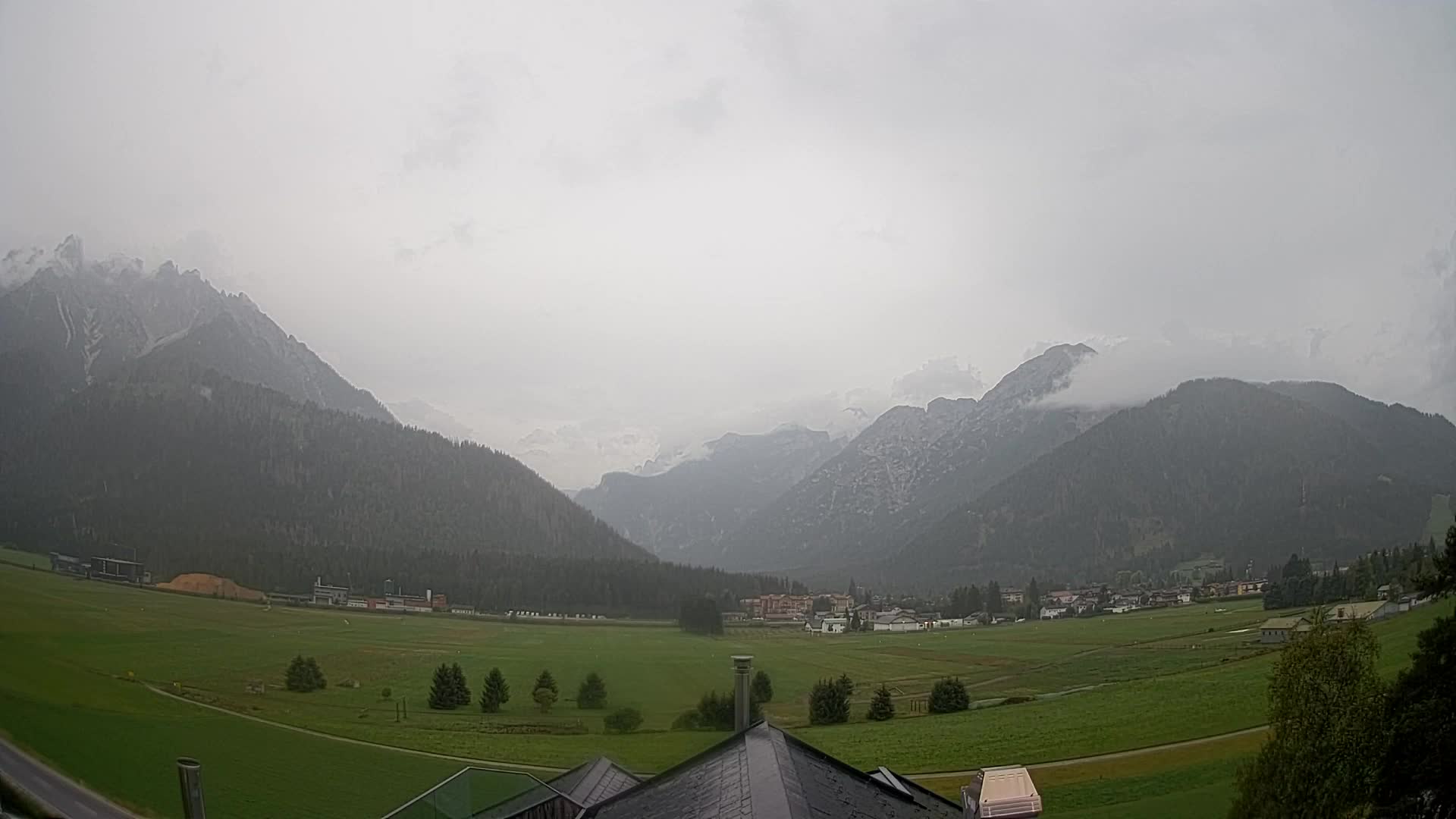 Webcam Toblach Dolomites – Vue depuis l’Hôtel Rosengarten