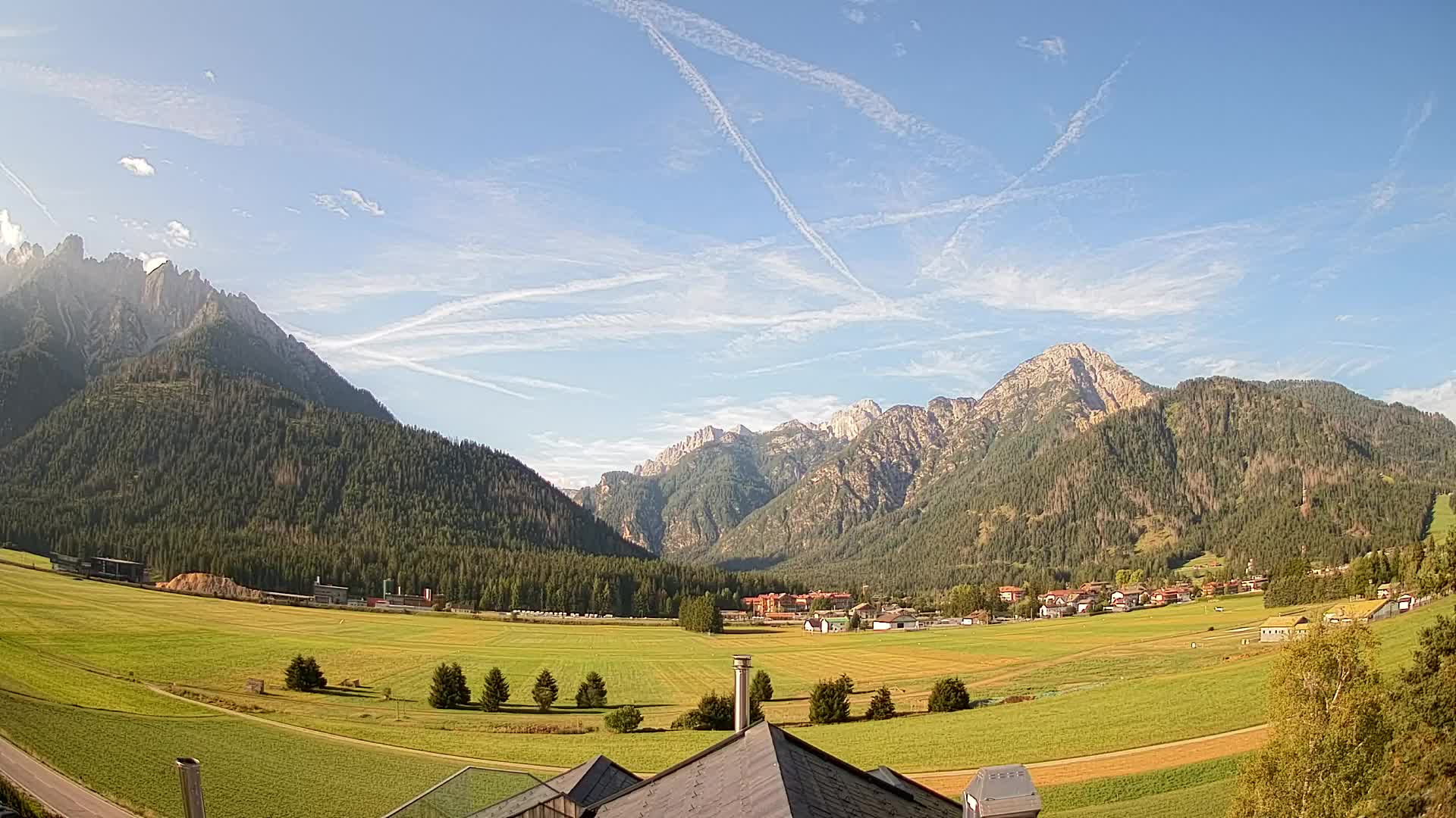 Webcam Toblach Dolomiten – Blick vom Hotel Rosengarten
