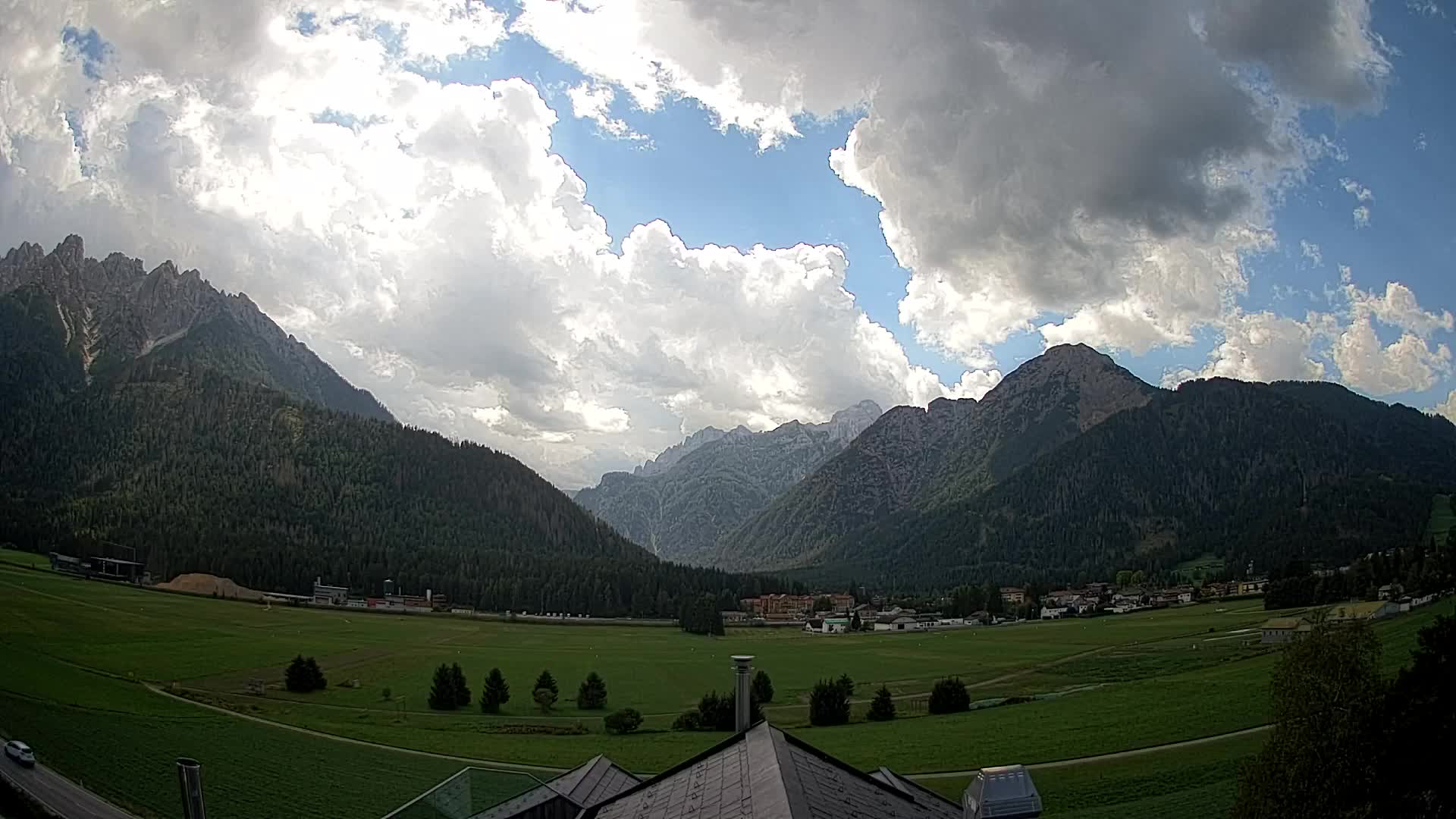 Webcam Toblach Dolomitas – Vista desde el Hotel Rosengarten