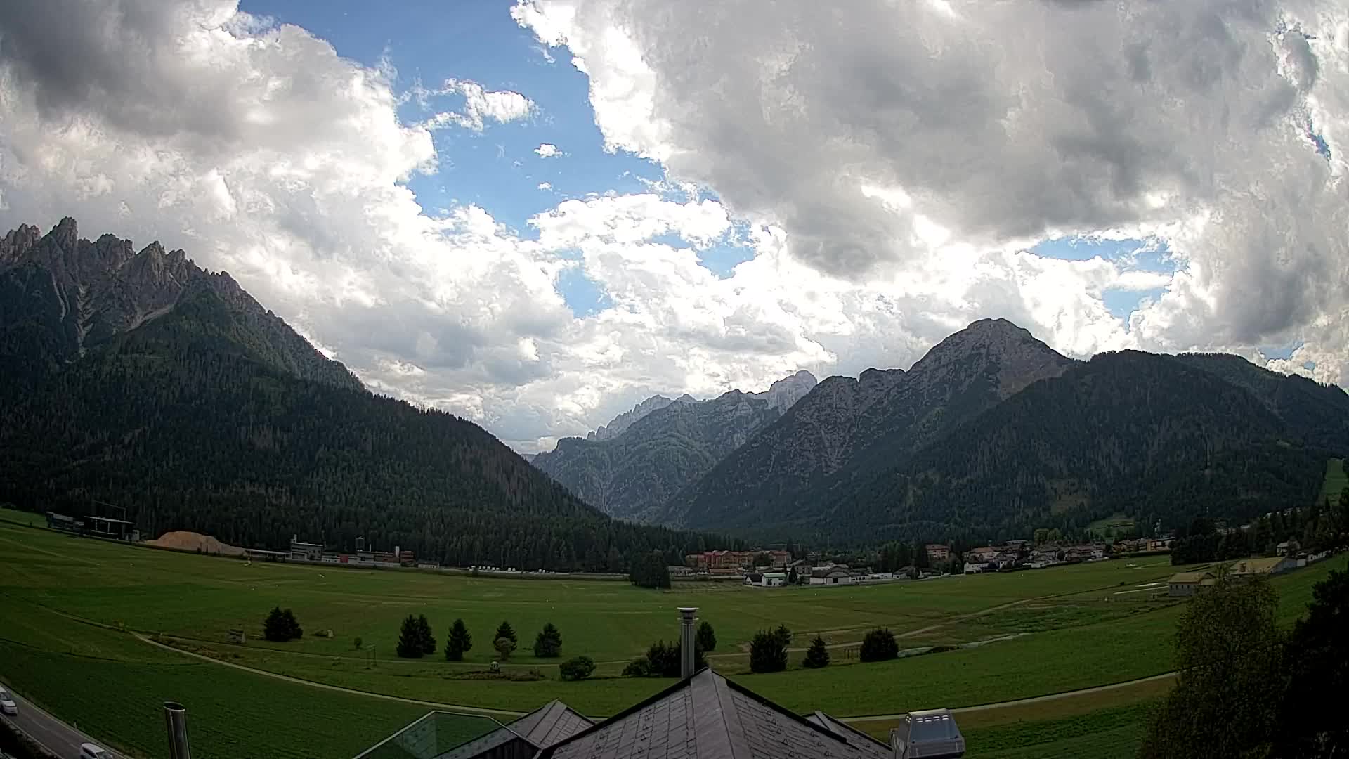 Webcam Toblach Dolomites – Vue depuis l’Hôtel Rosengarten