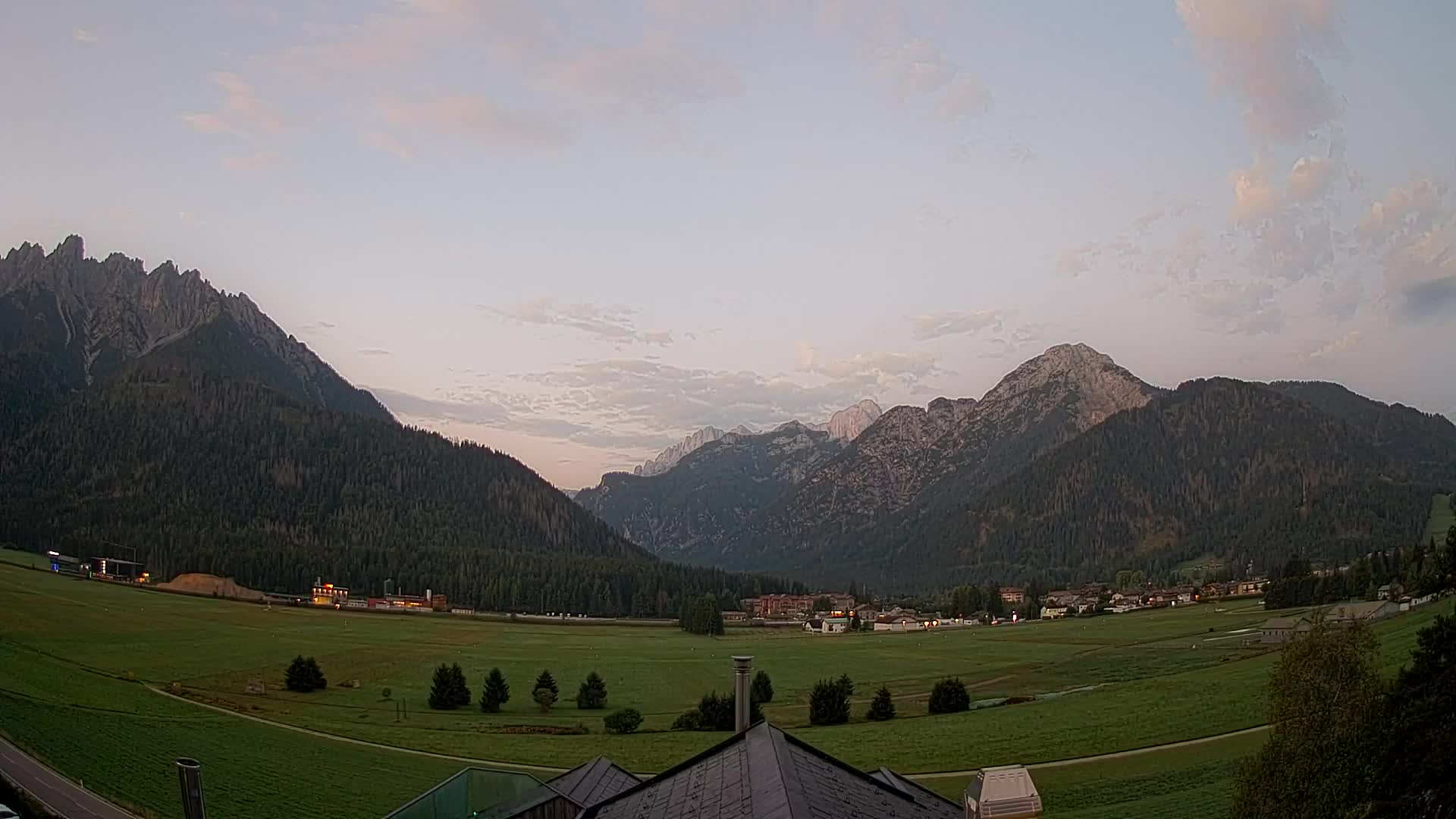 Webcam Toblach Dolomiten – Blick vom Hotel Rosengarten