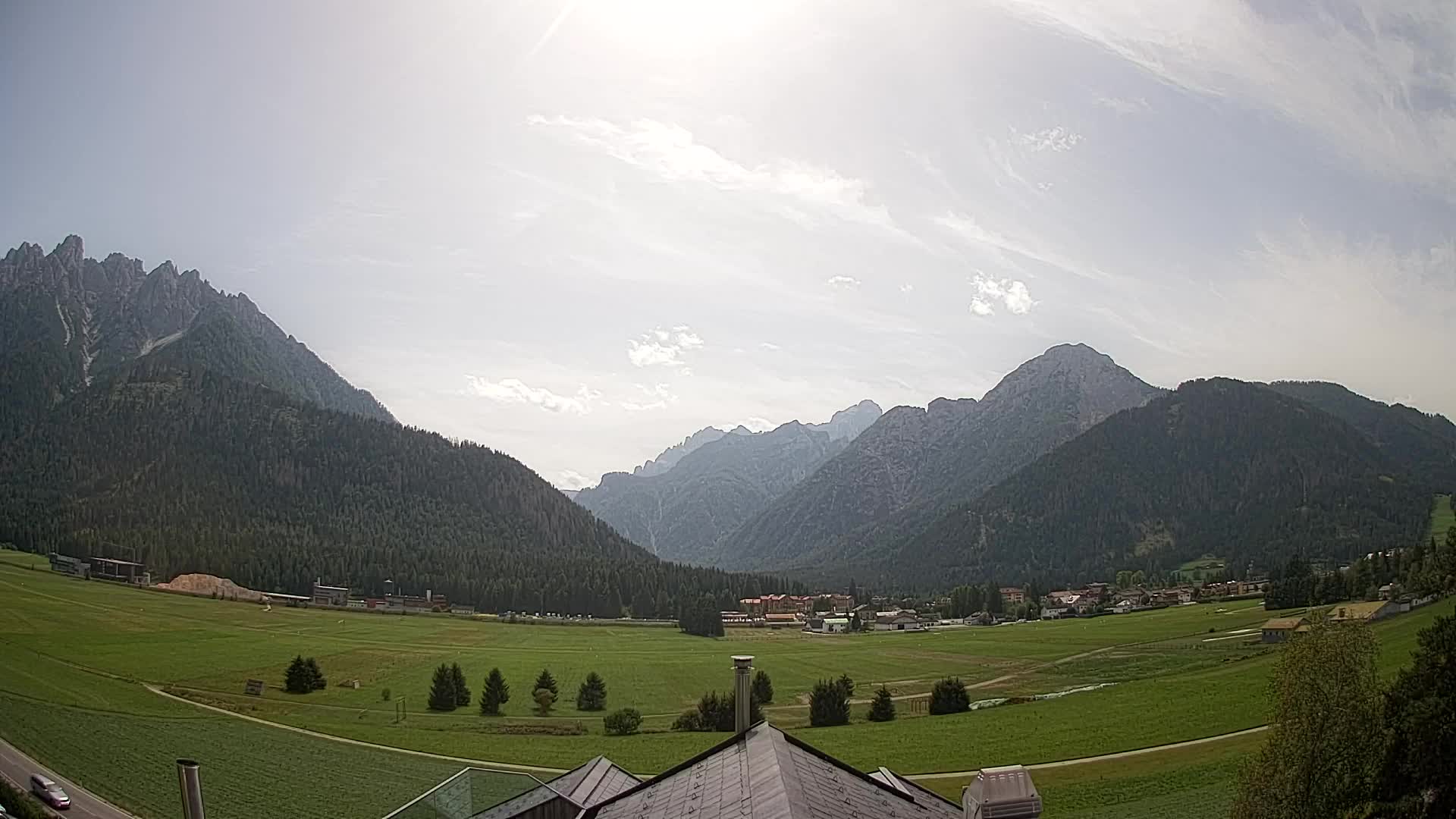 Webcam Dobbiaco Dolomiti – Vista dall’Hotel Rosengarten