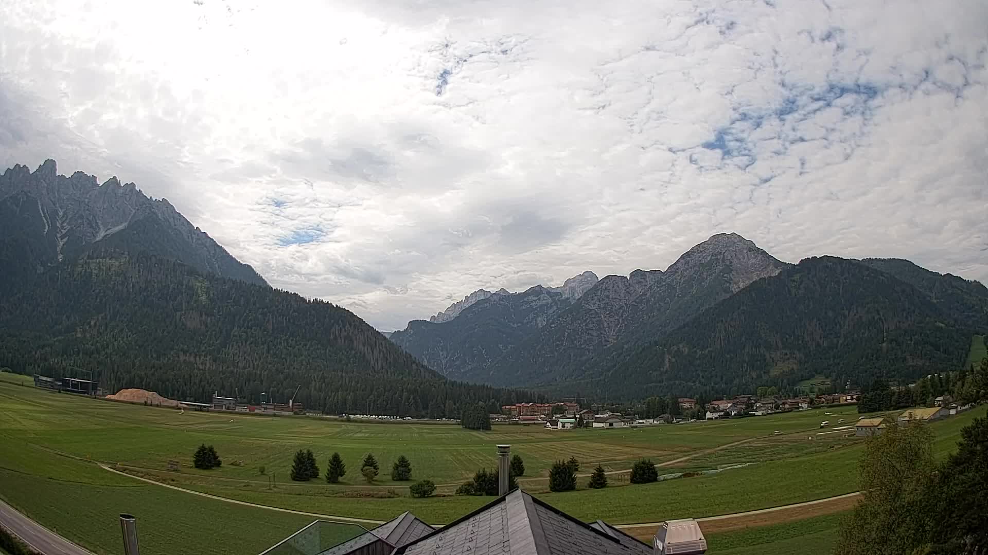 Webcam Toblach Dolomiten – Blick vom Hotel Rosengarten