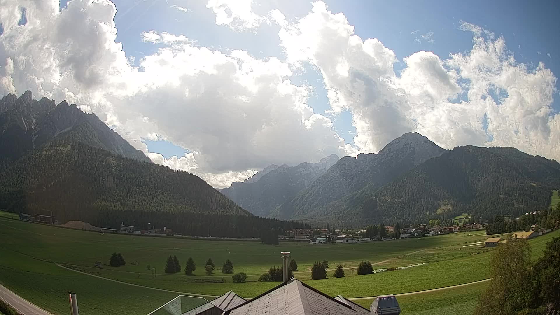 Webcam Toblach Dolomitas – Vista desde el Hotel Rosengarten