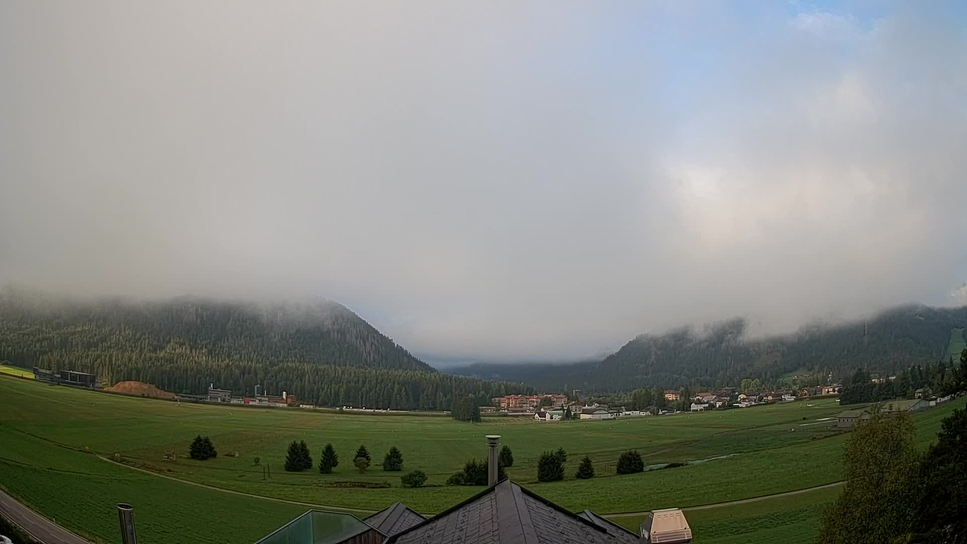 Webcam Toblach Dolomiten – Blick vom Hotel Rosengarten