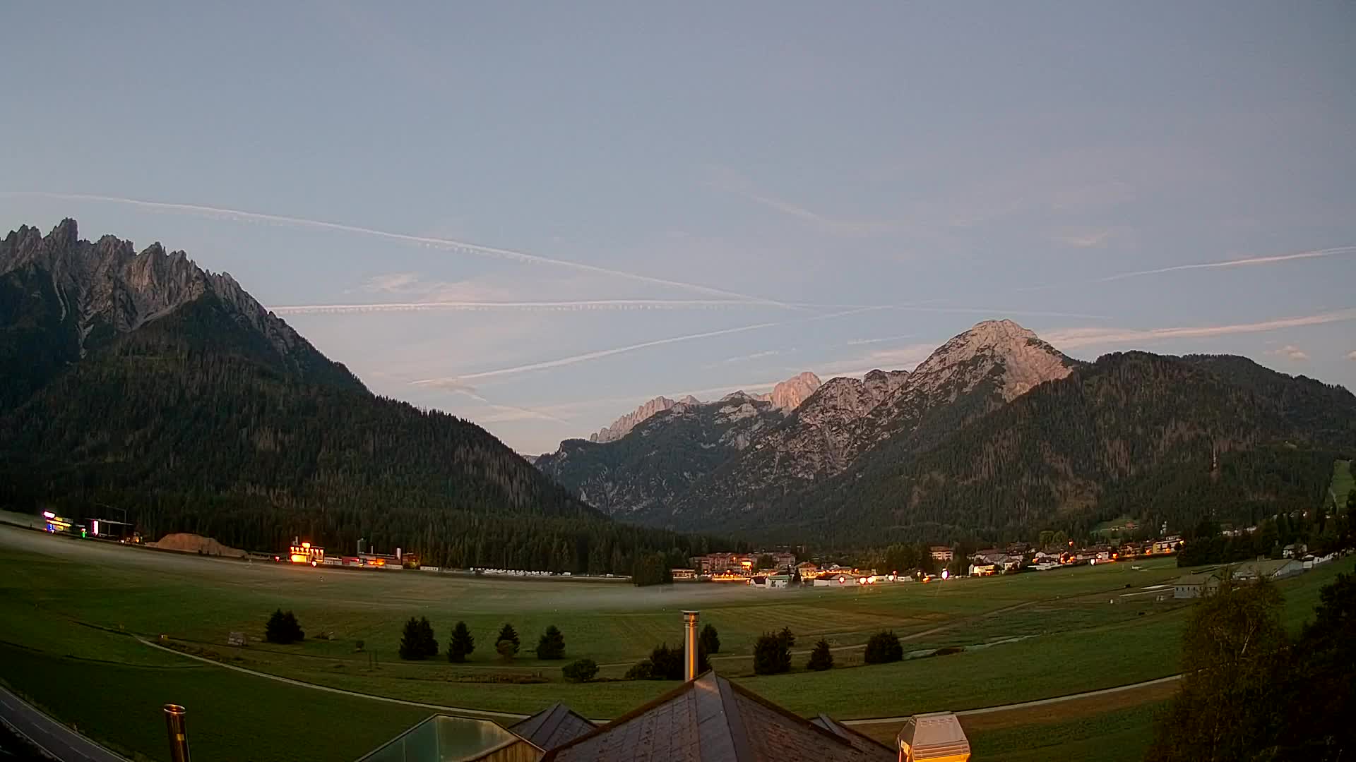 Webcam Toblach Dolomitas – Vista desde el Hotel Rosengarten