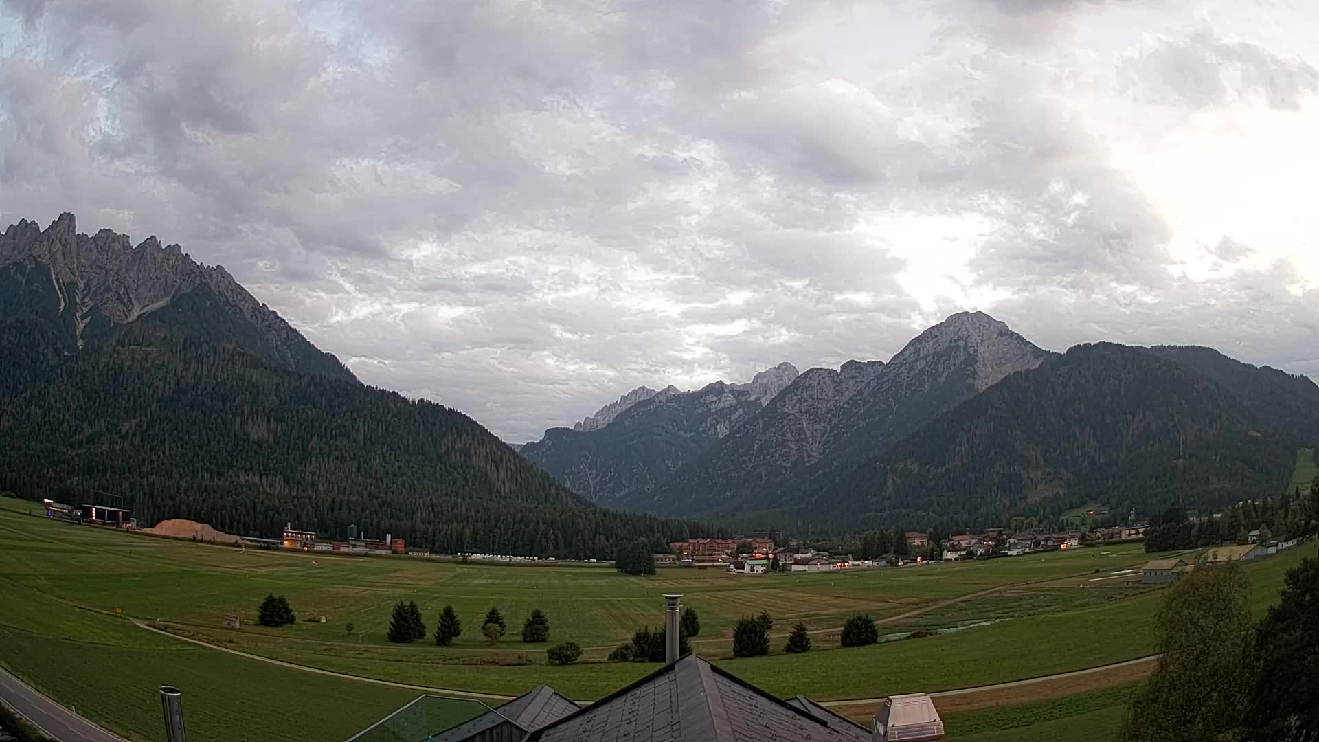 Webcam Toblach Dolomiten – Blick vom Hotel Rosengarten