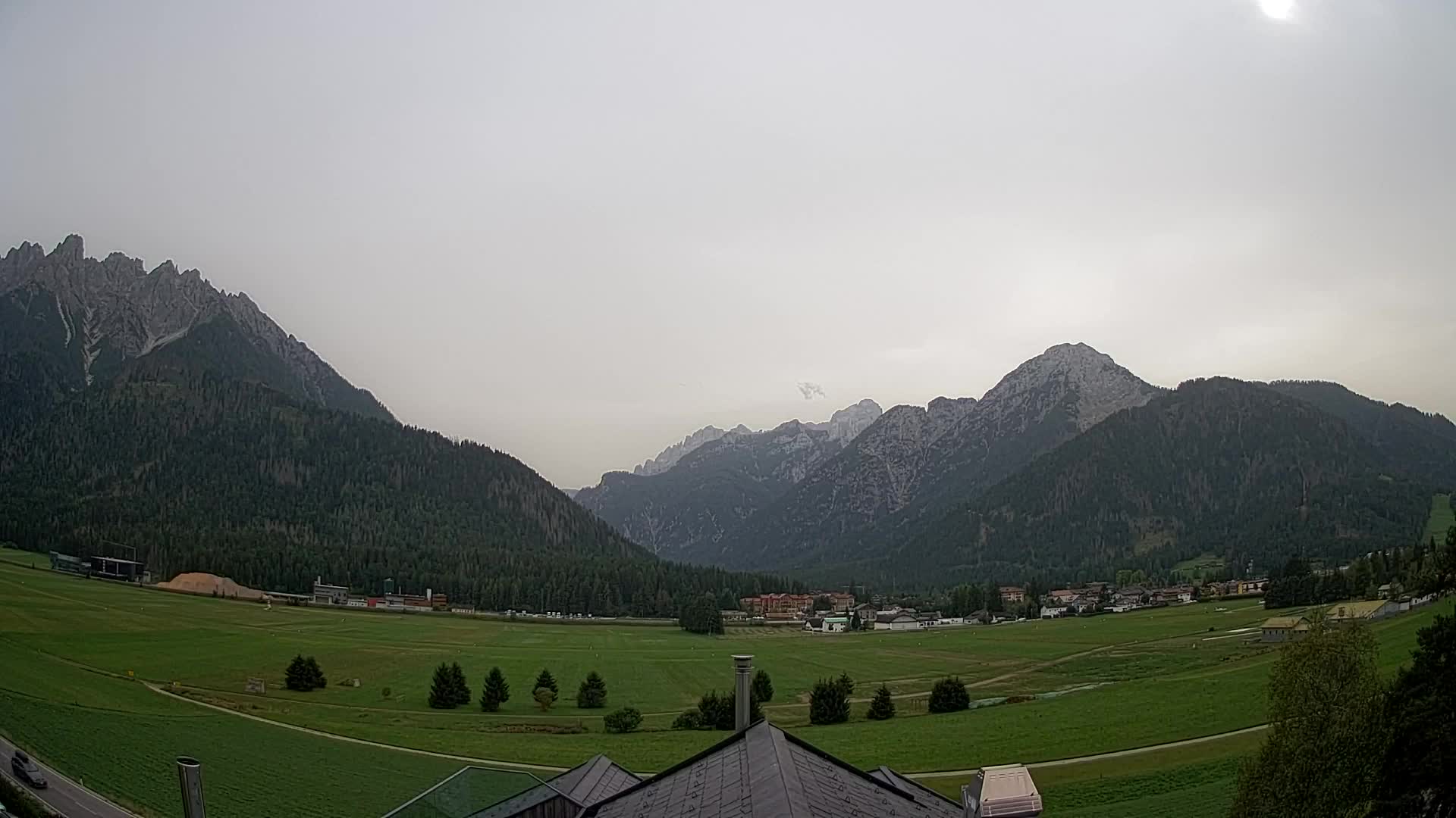Webcam Toblach Dolomitas – Vista desde el Hotel Rosengarten