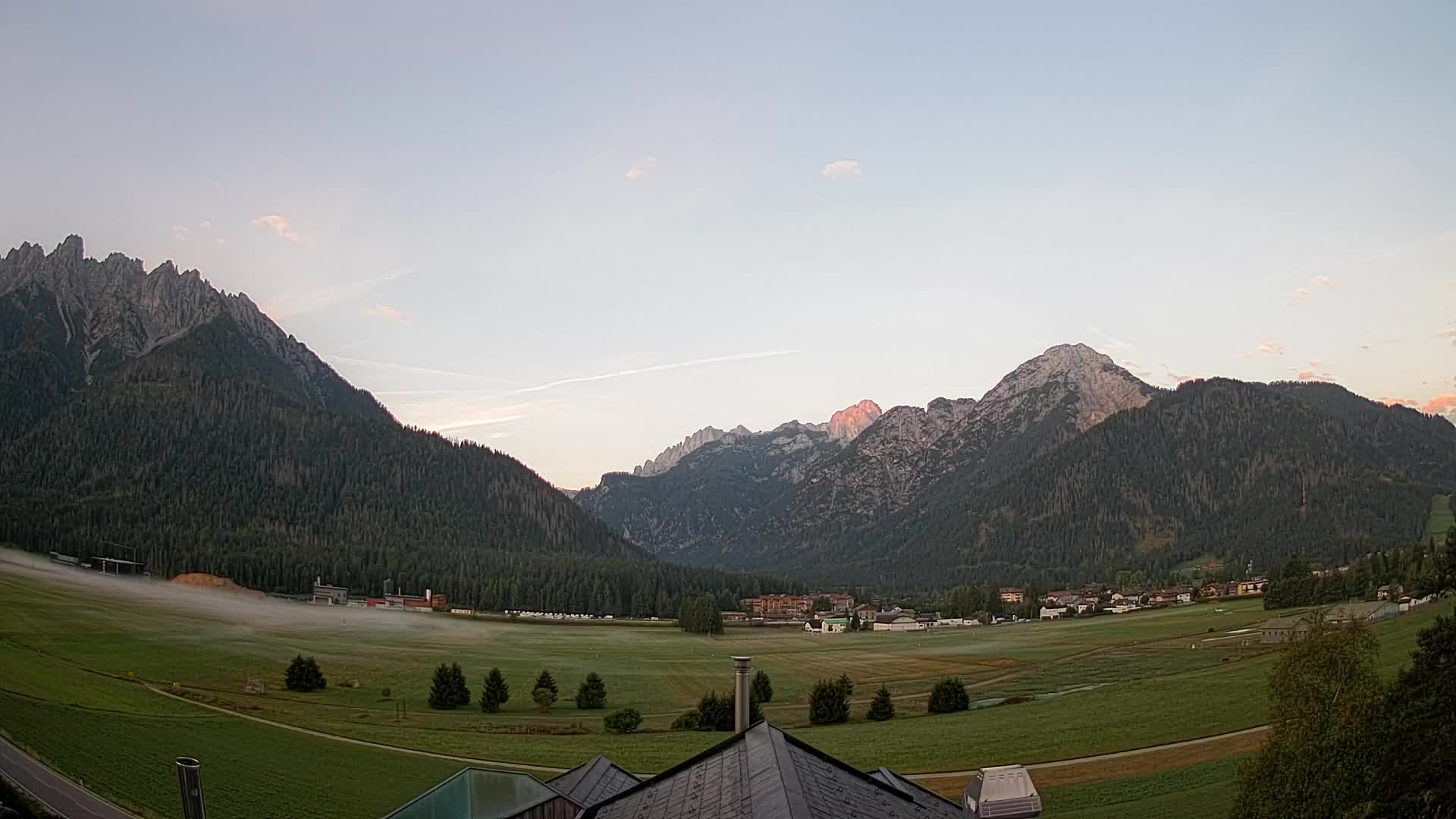 Webcam Toblach Dolomites – Vue depuis l’Hôtel Rosengarten